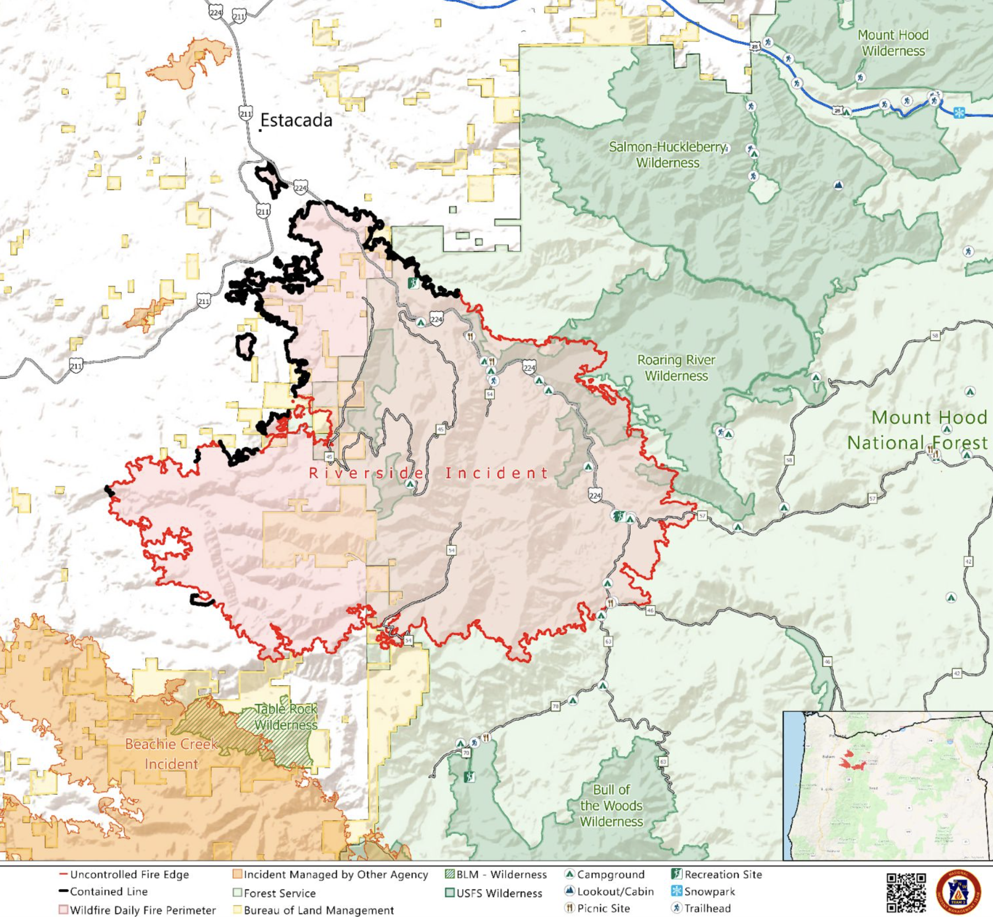 Riverside incident map
