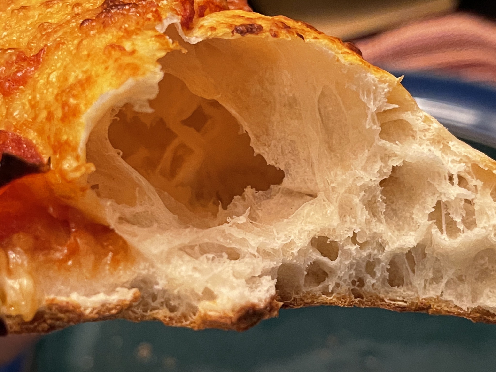 Holey pizza