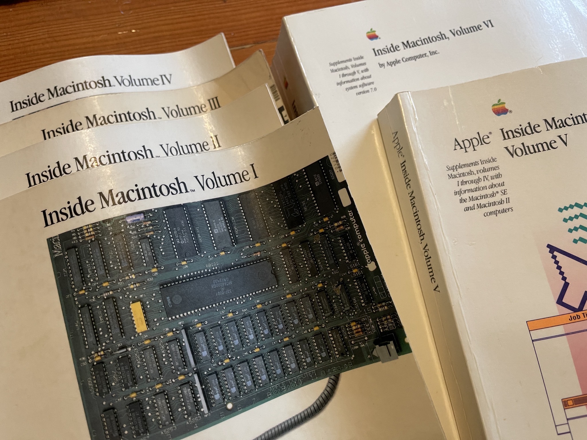 Inside Macintosh reference books