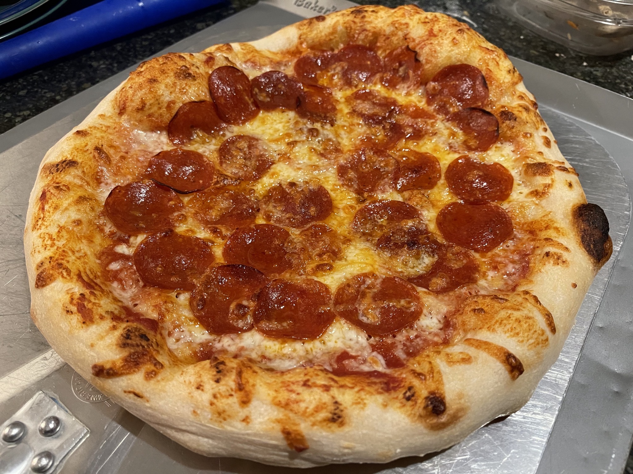 Pepperoni pizza