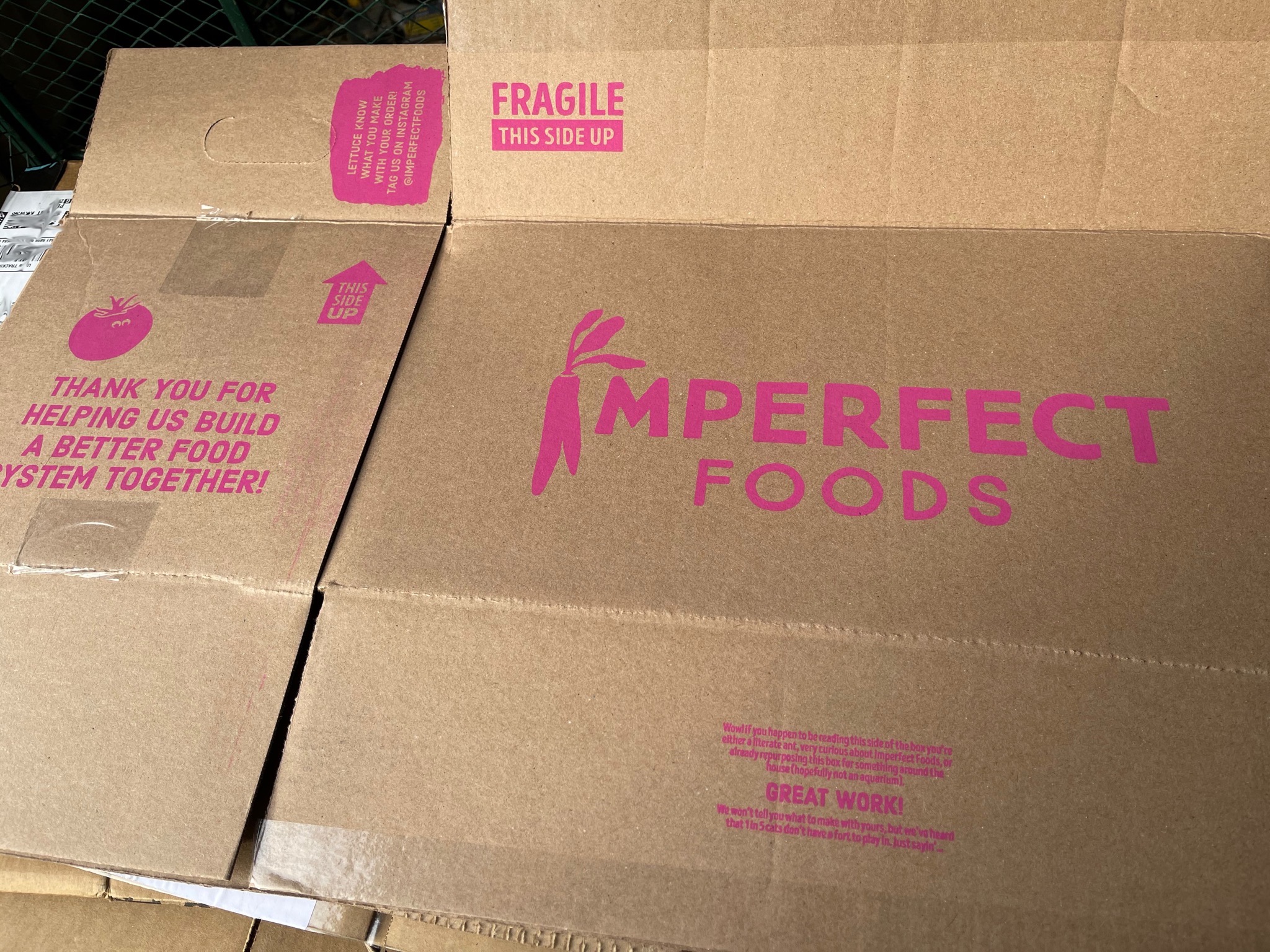 Imperfect Foods box