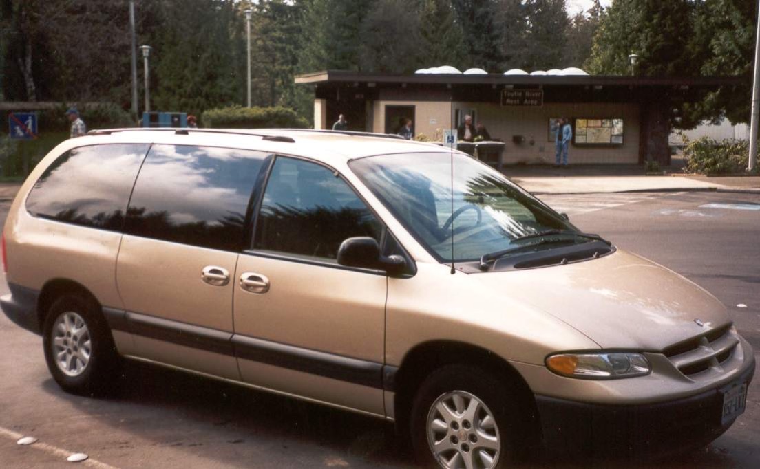 Rental minivan