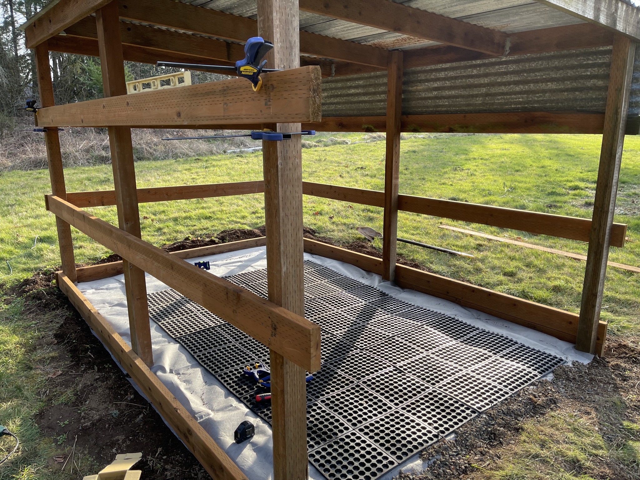 Adding wall framing