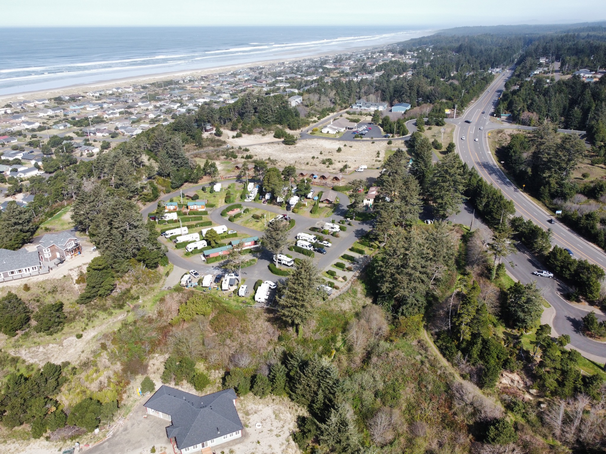 Campground and environs
