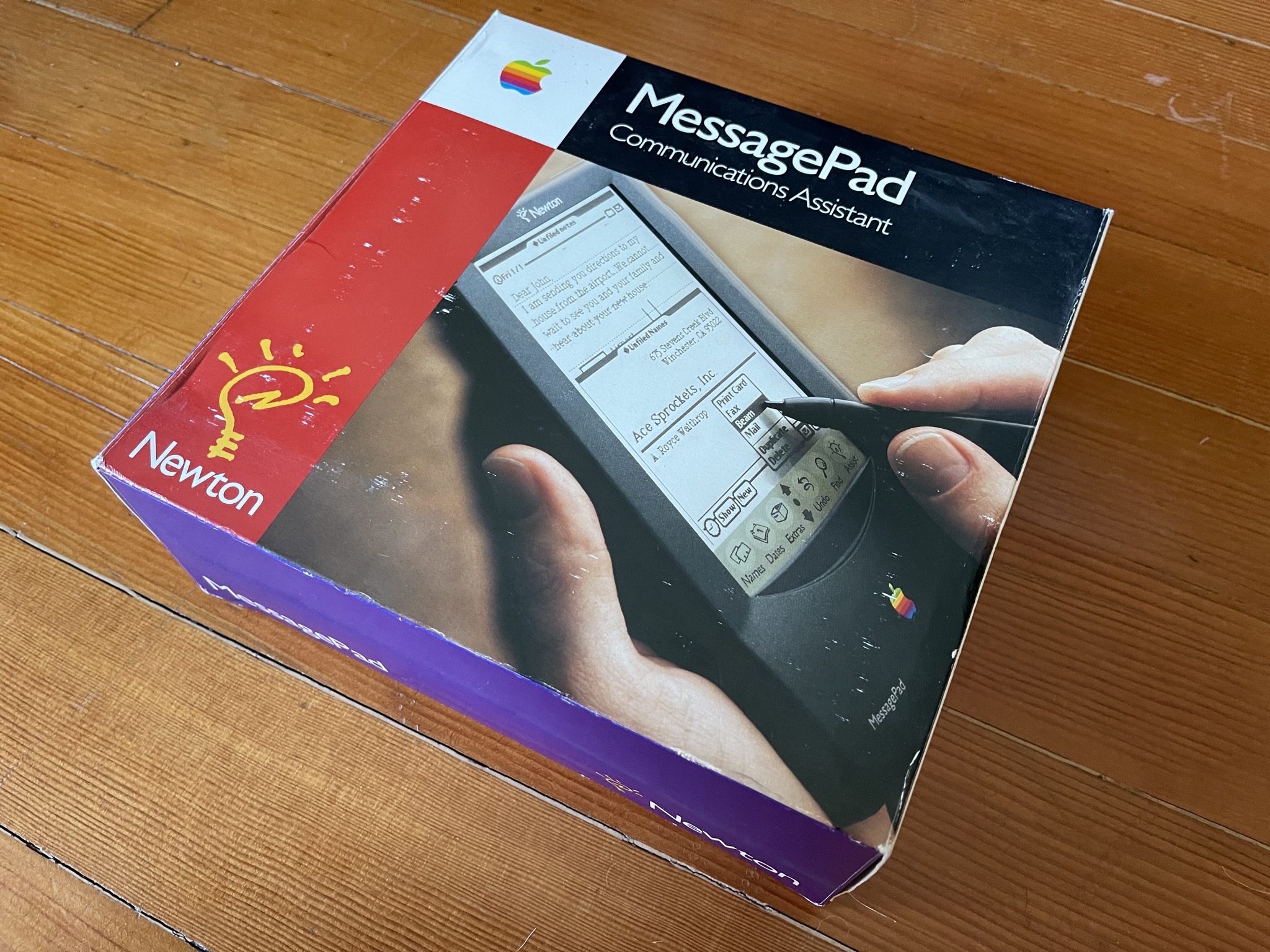 Newton MessagePad box