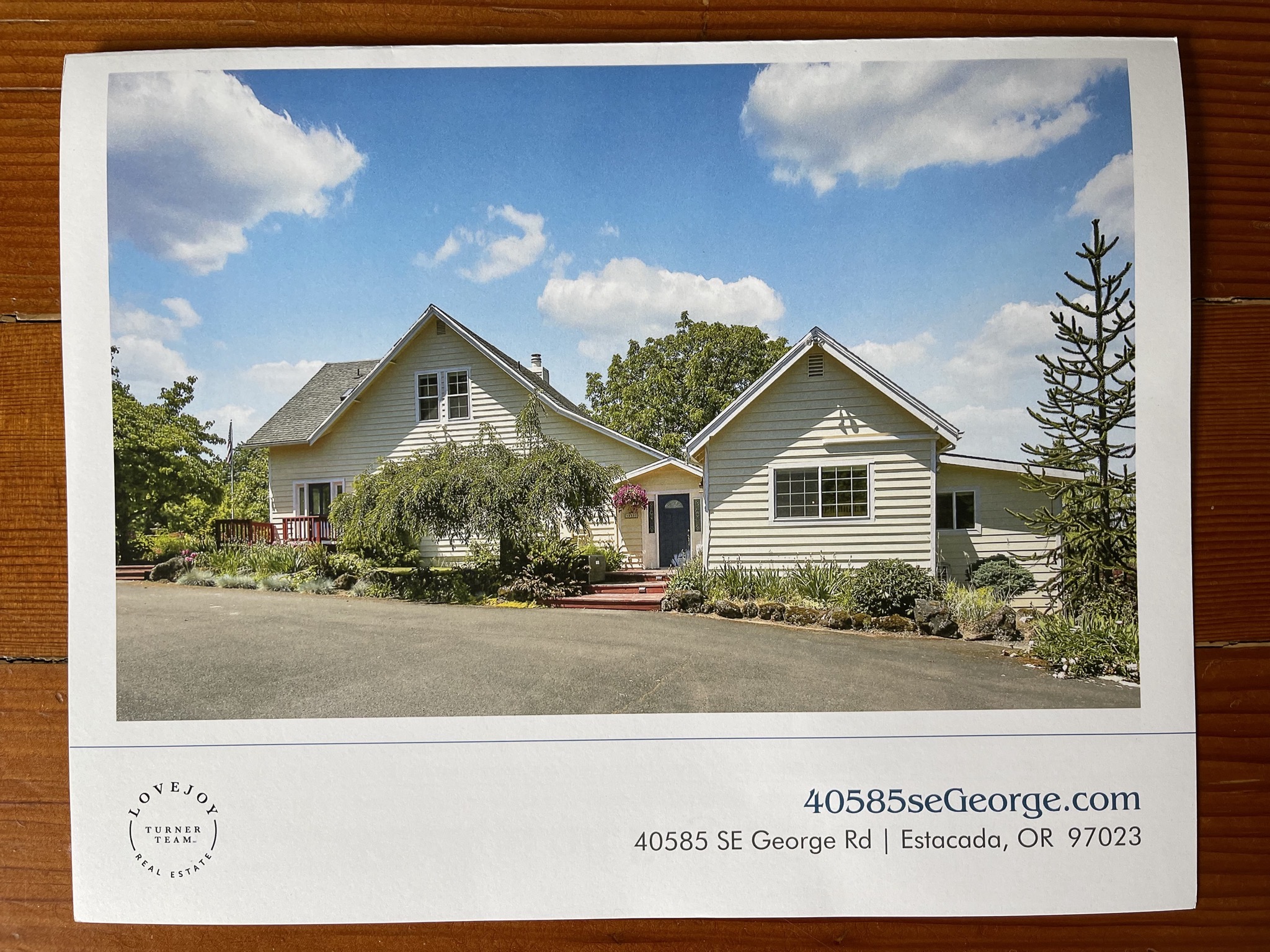 House brochure