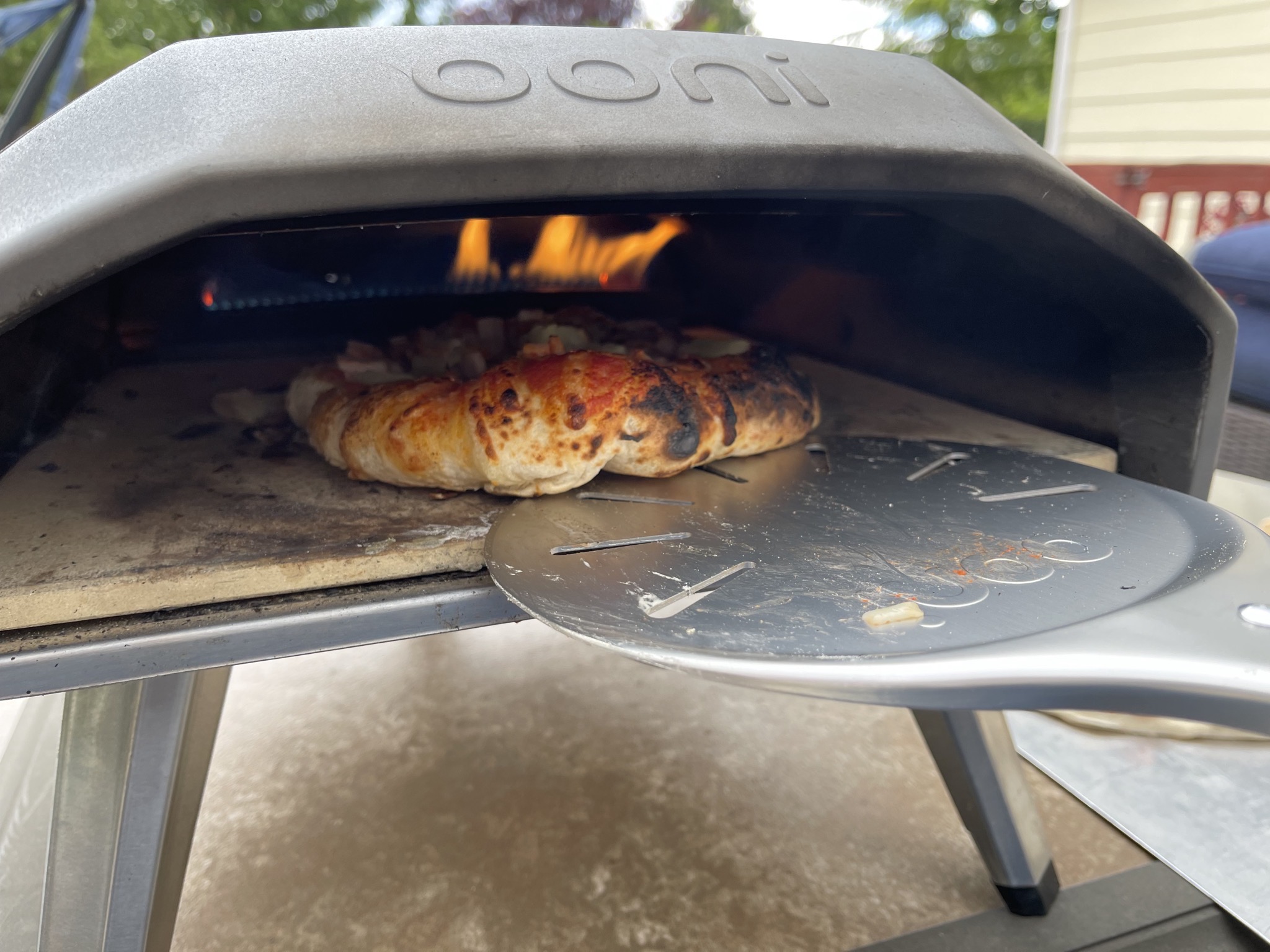 Pizza in Ooni oven