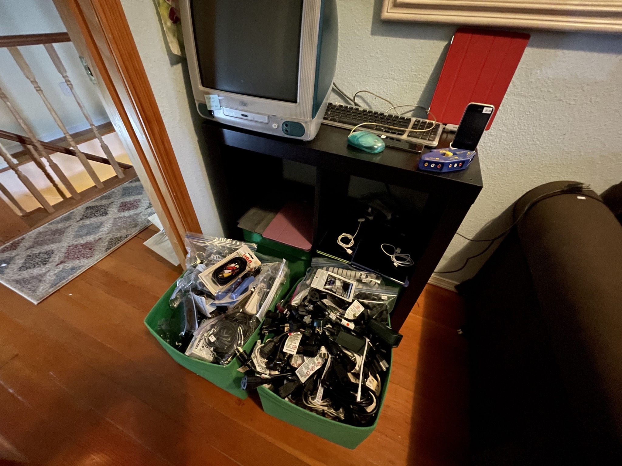 Old iMac, wires, etc