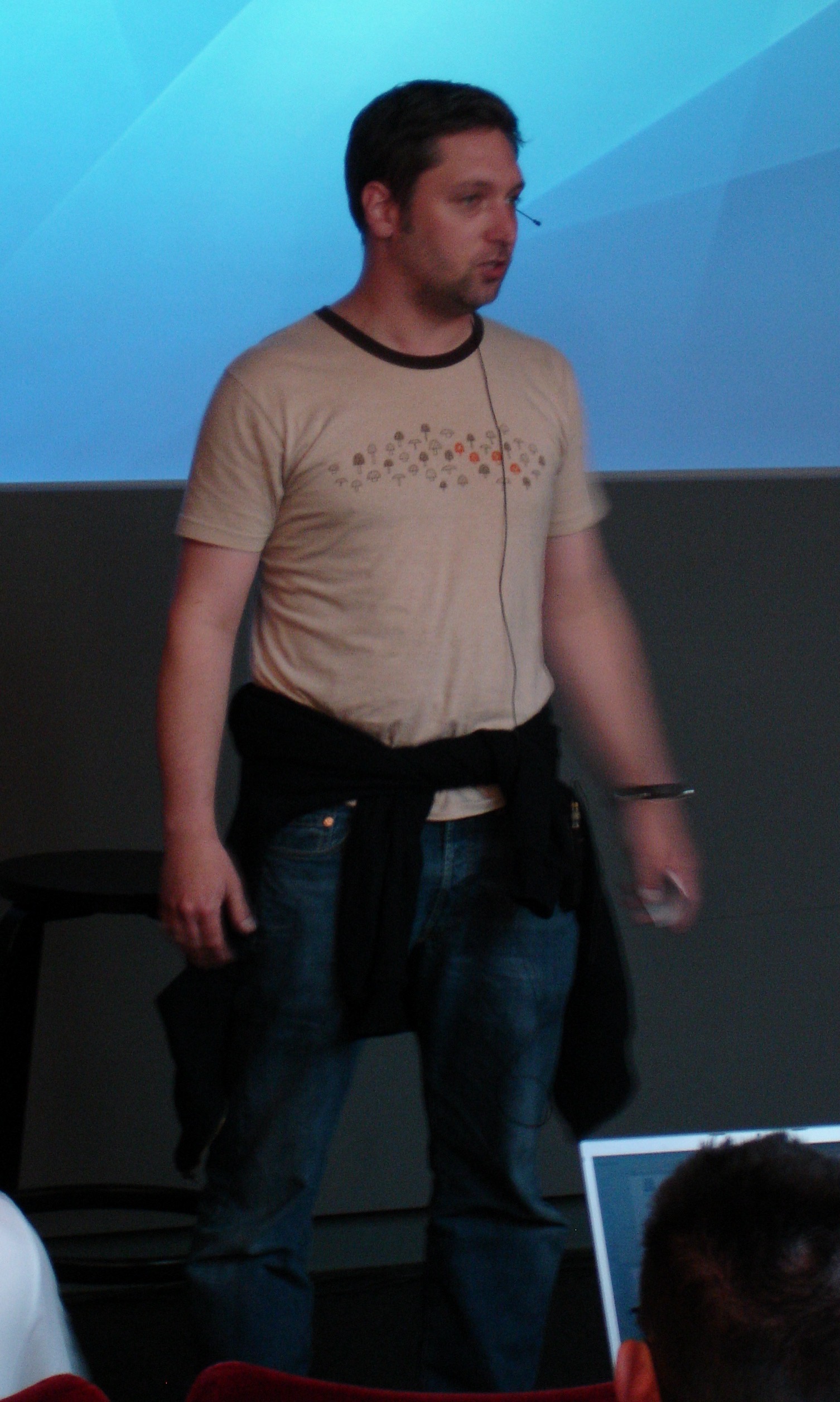 Daniel Jalkut at CocoaHeads event at Apple store