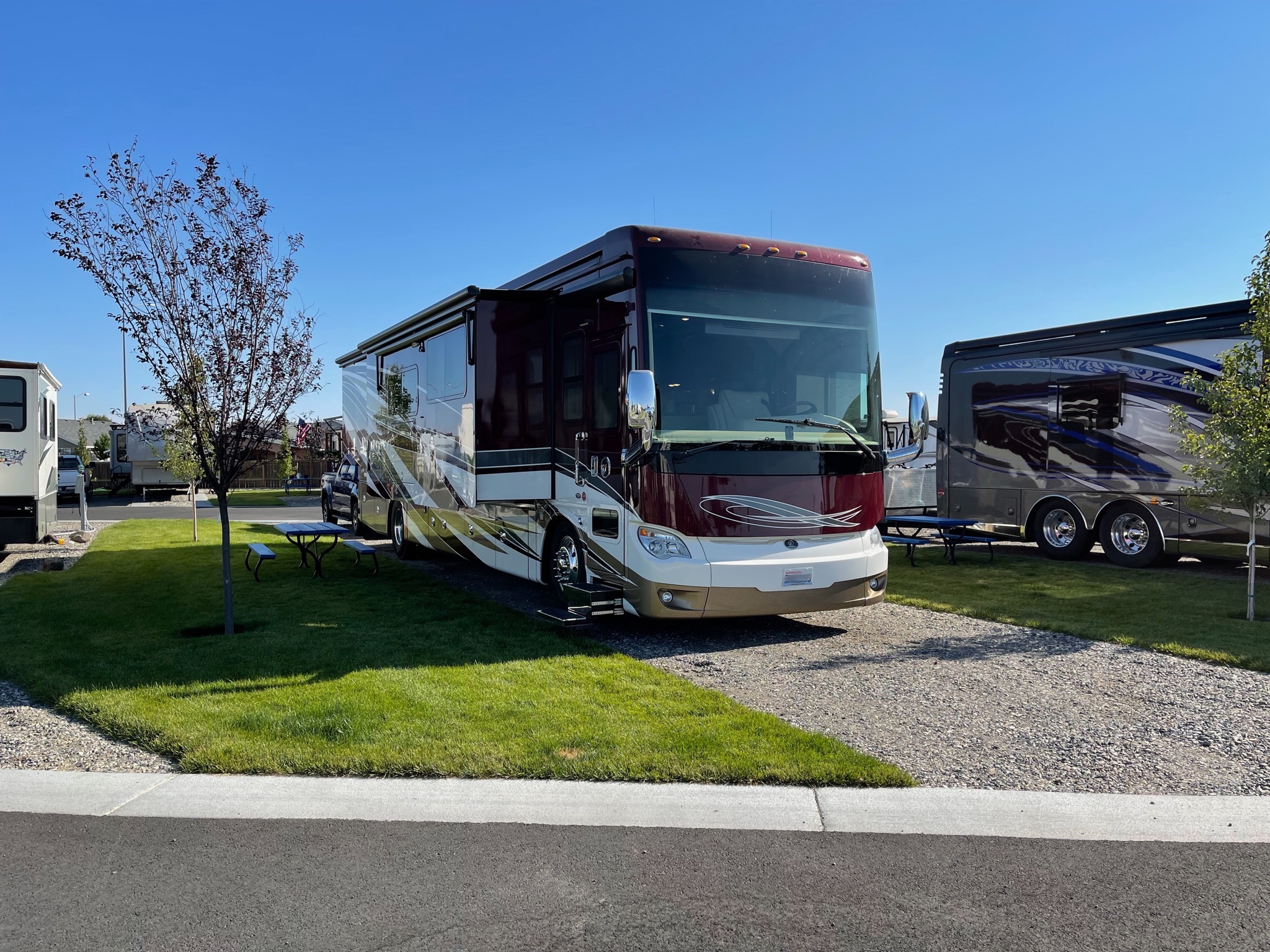 First campsite