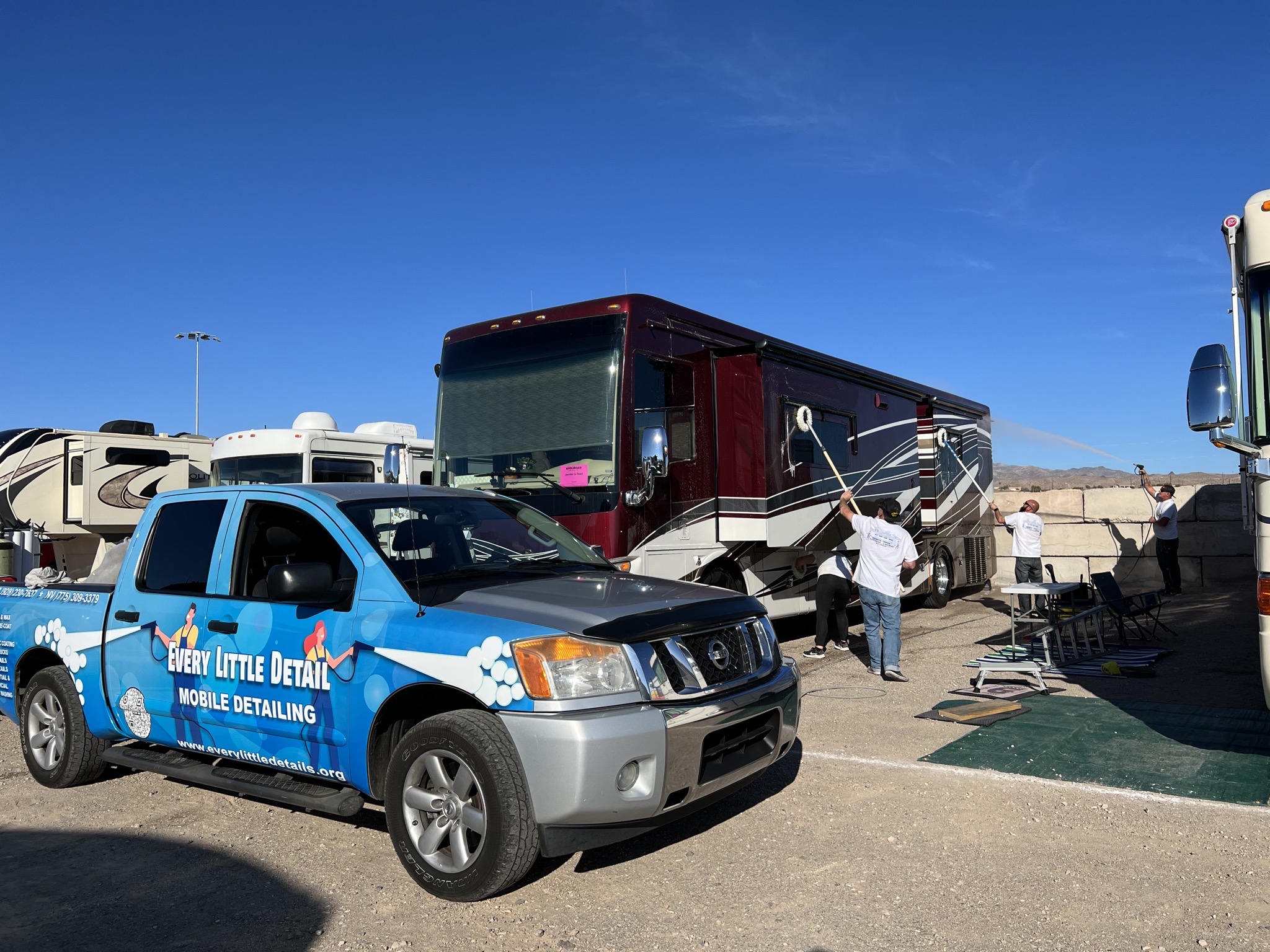 Coach washing
