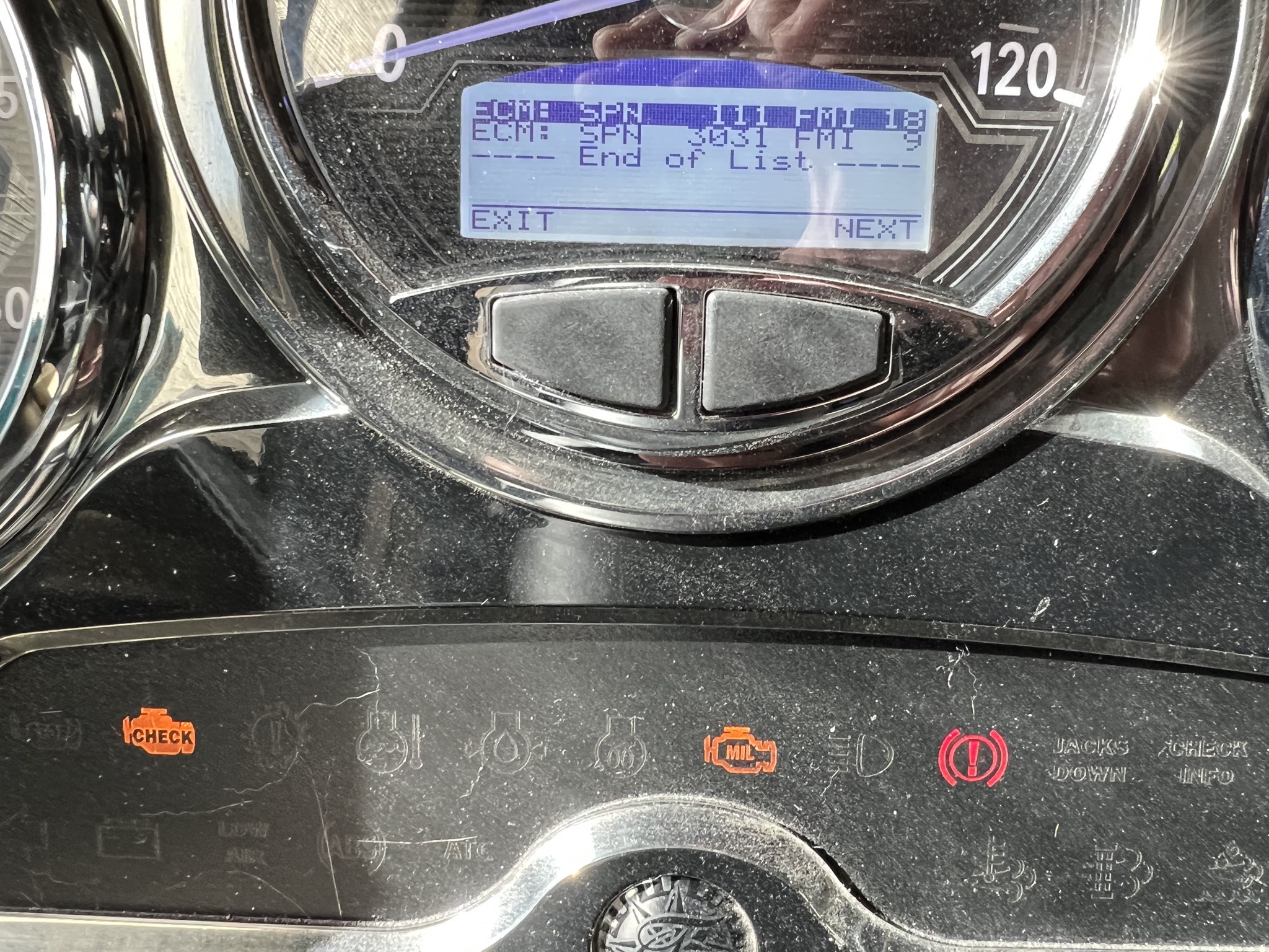 Check Engine and MIL