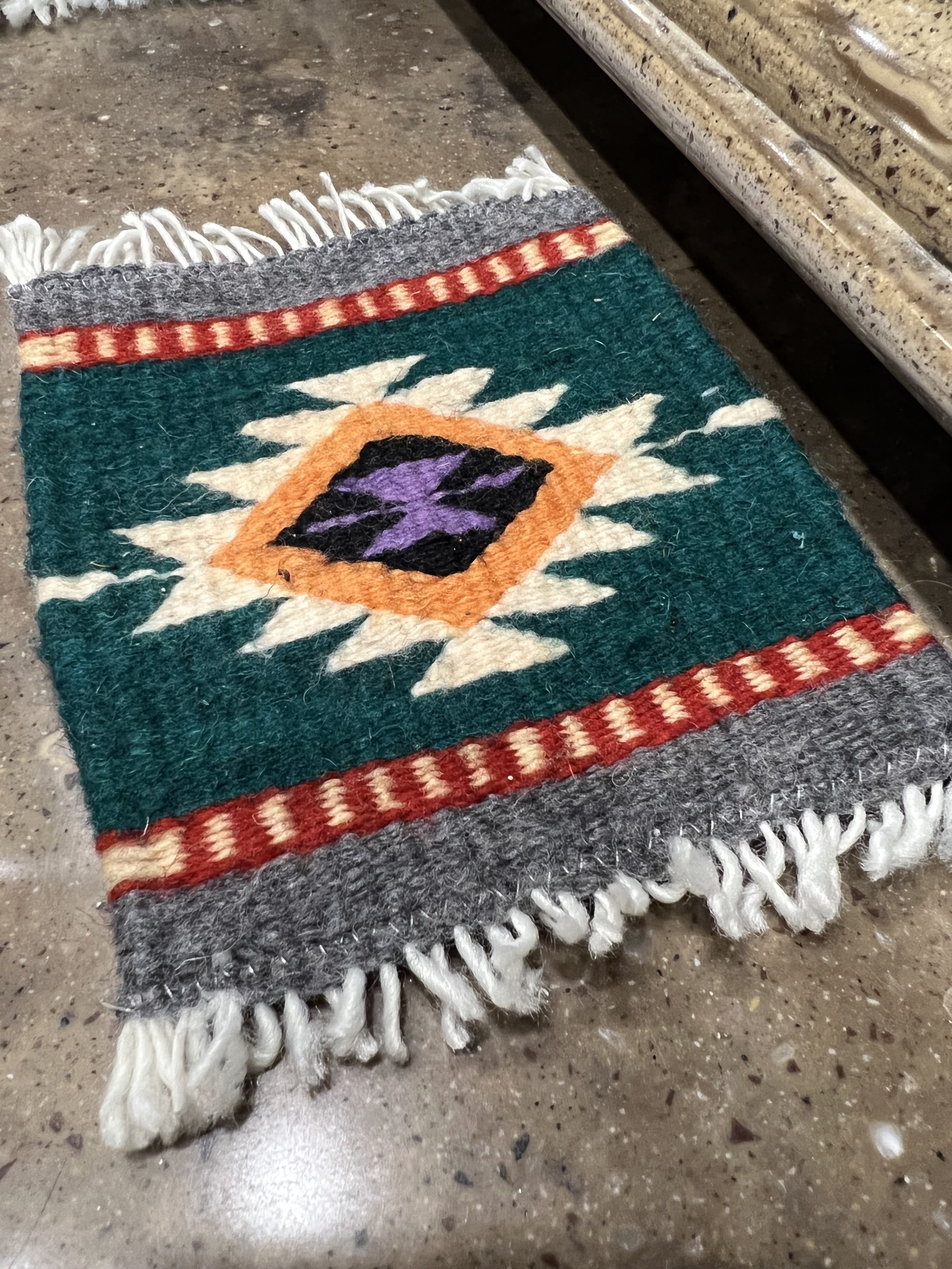 Woolen coaster