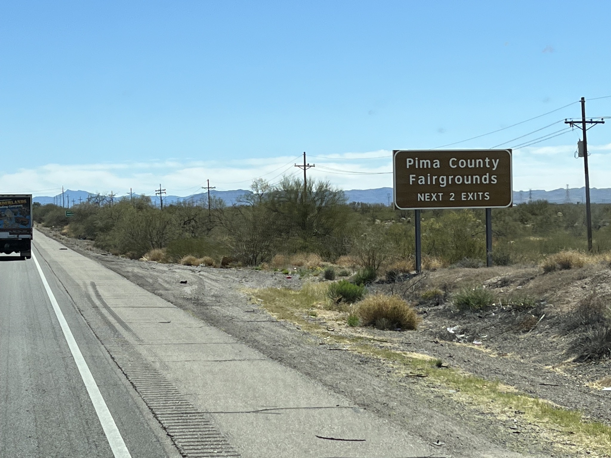 Nearing Pima County Fairgrounds