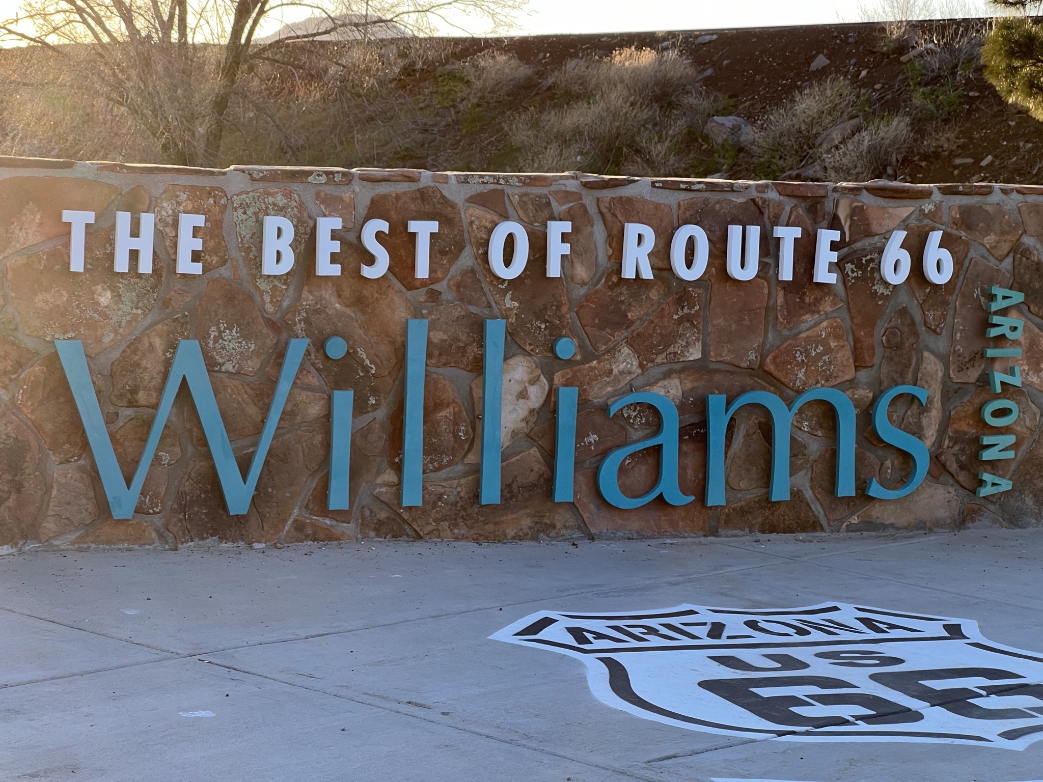 Route 66 in Williams, AZ