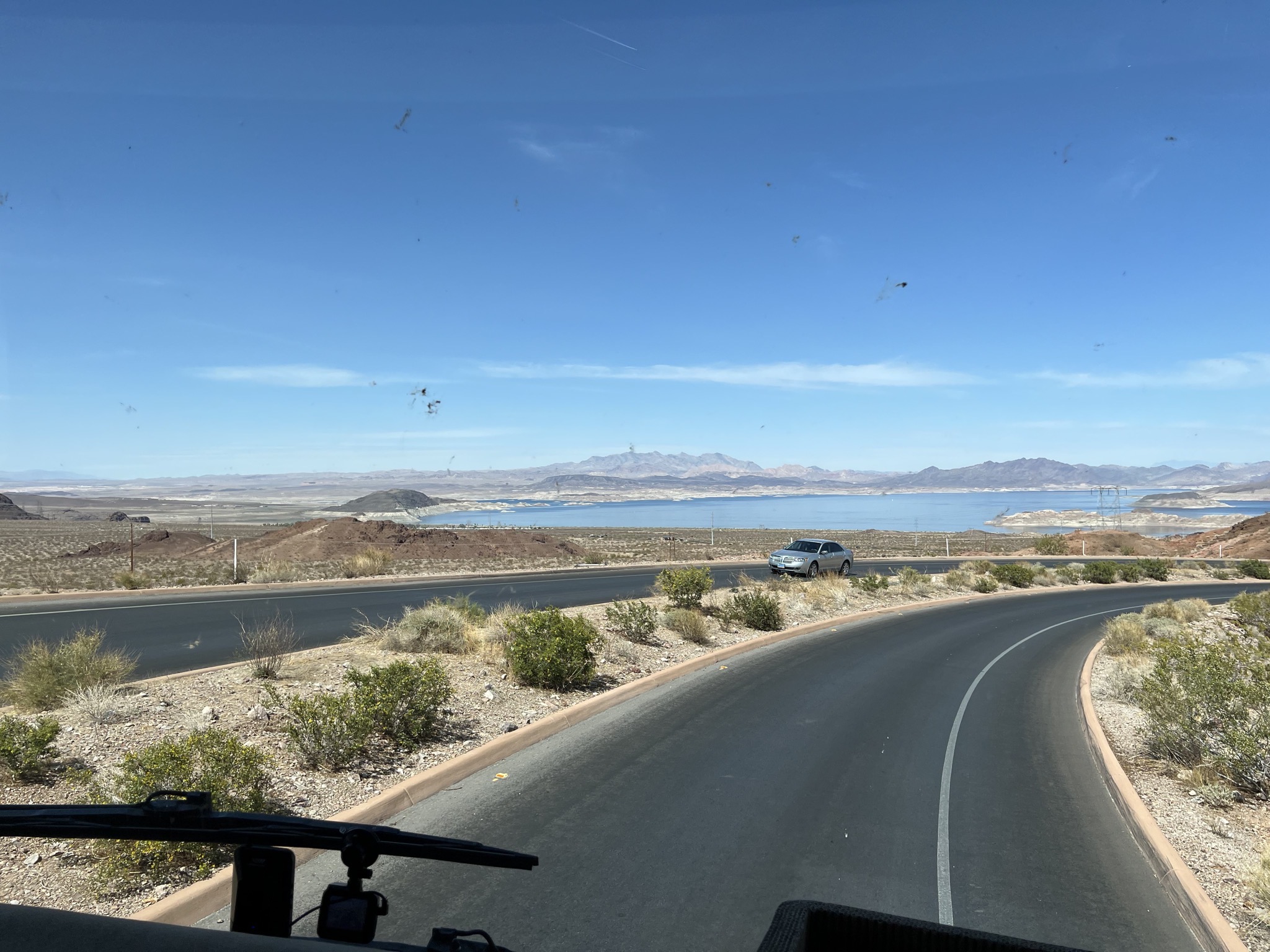 Approaching Lake Mead