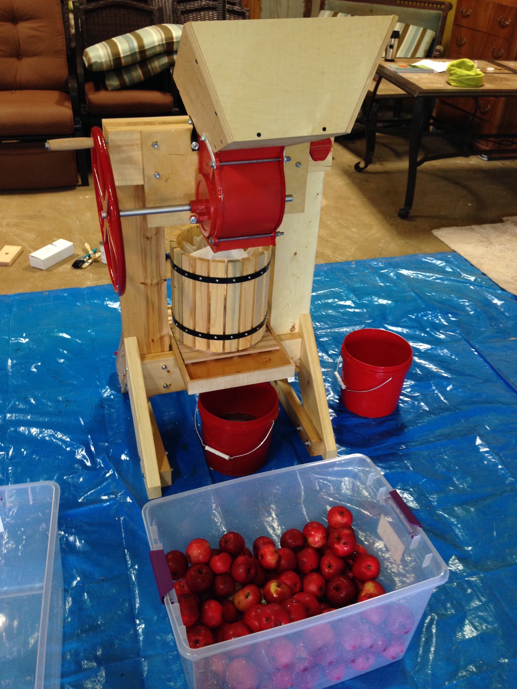 Cider press
