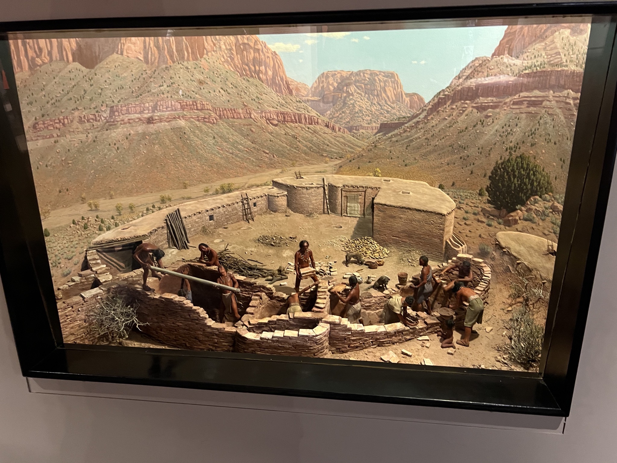 Pipe Spring National Monument diorama