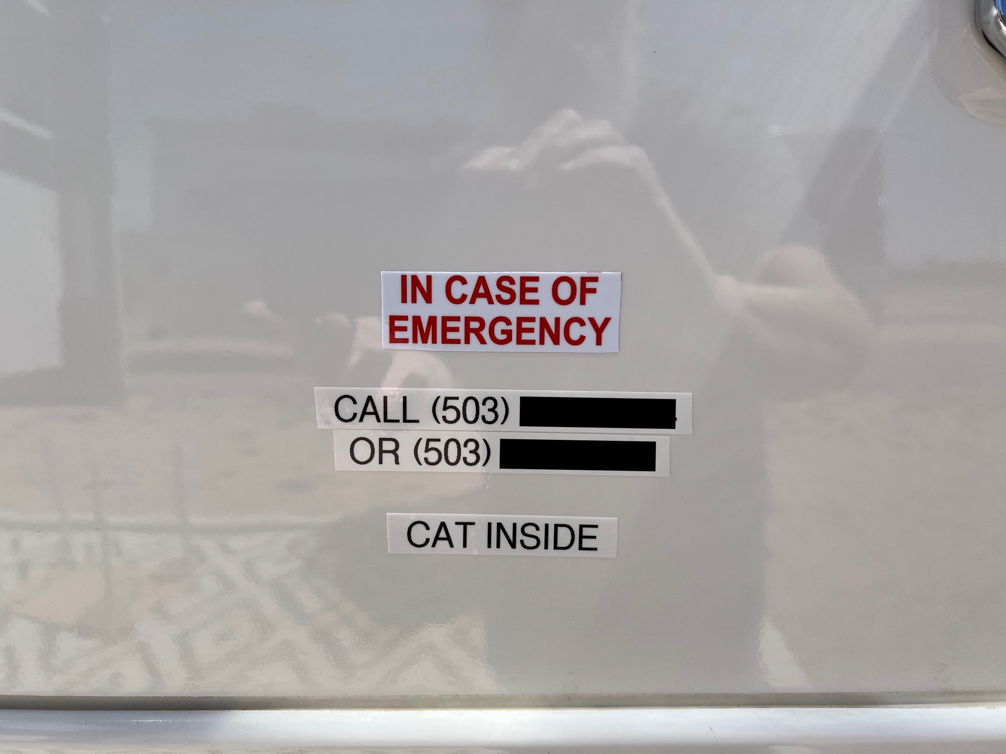 Emergency labels
