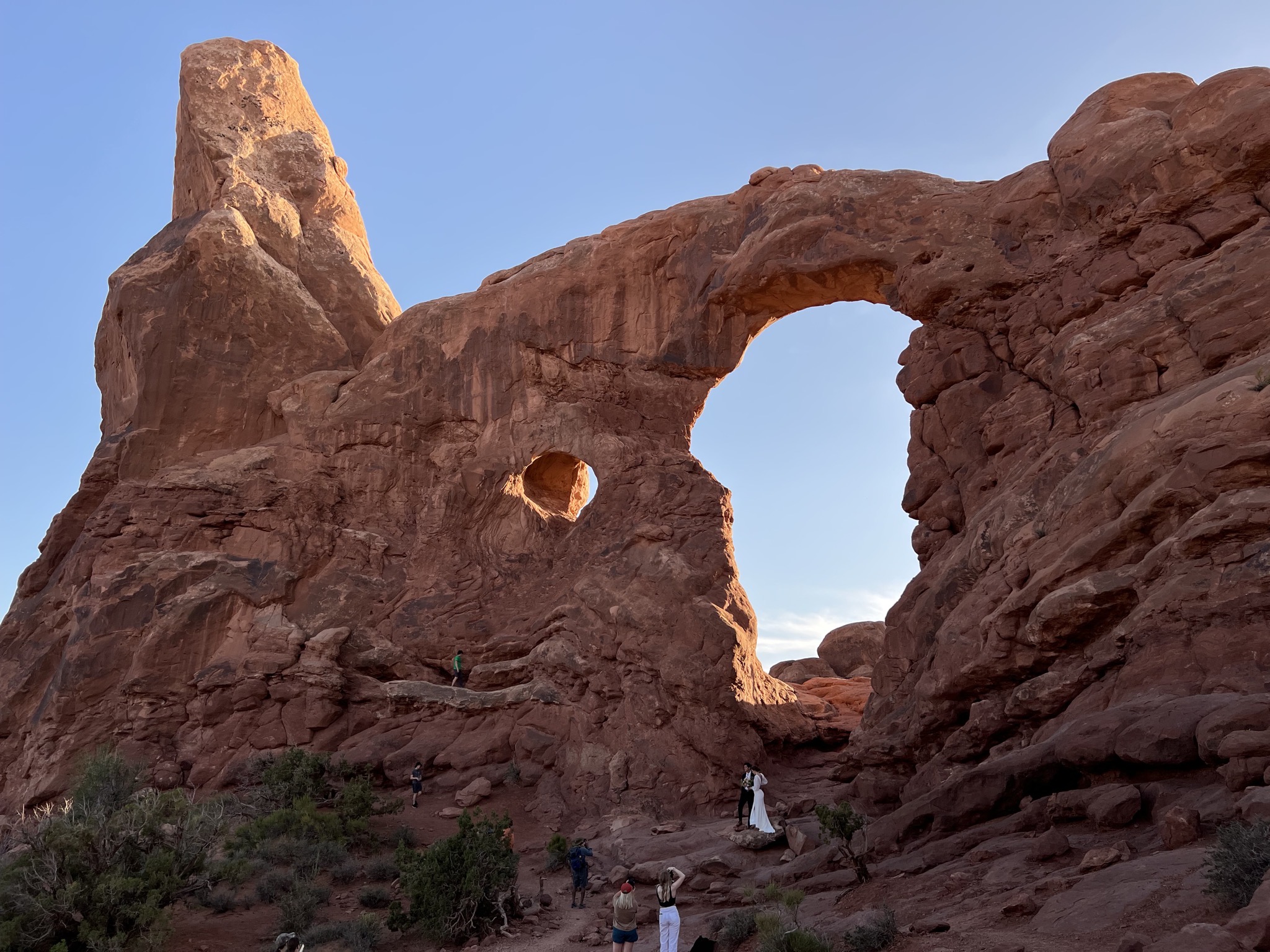 Turret arch