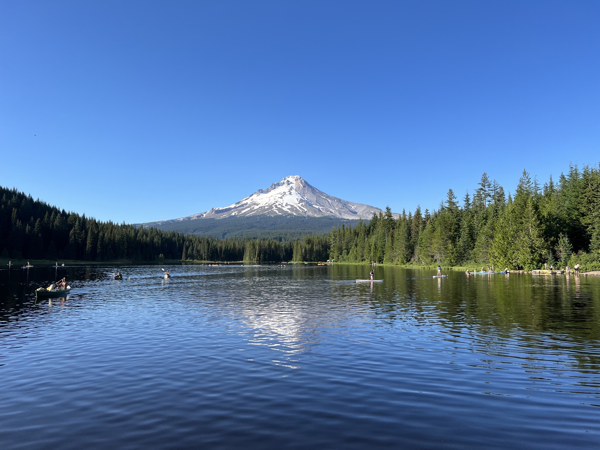 Trillium Lake and Mount Hood