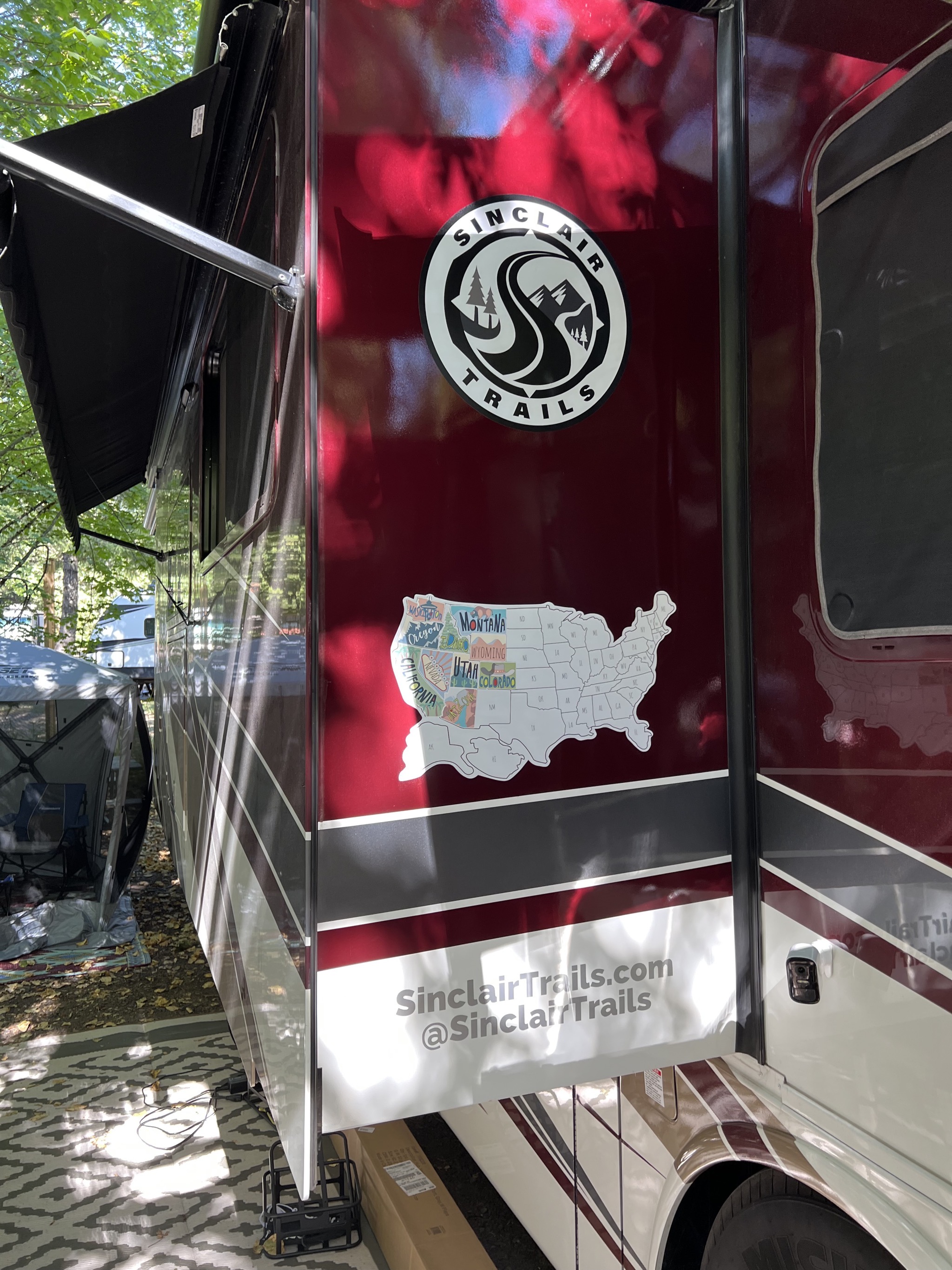 Sinclair Trails stickers