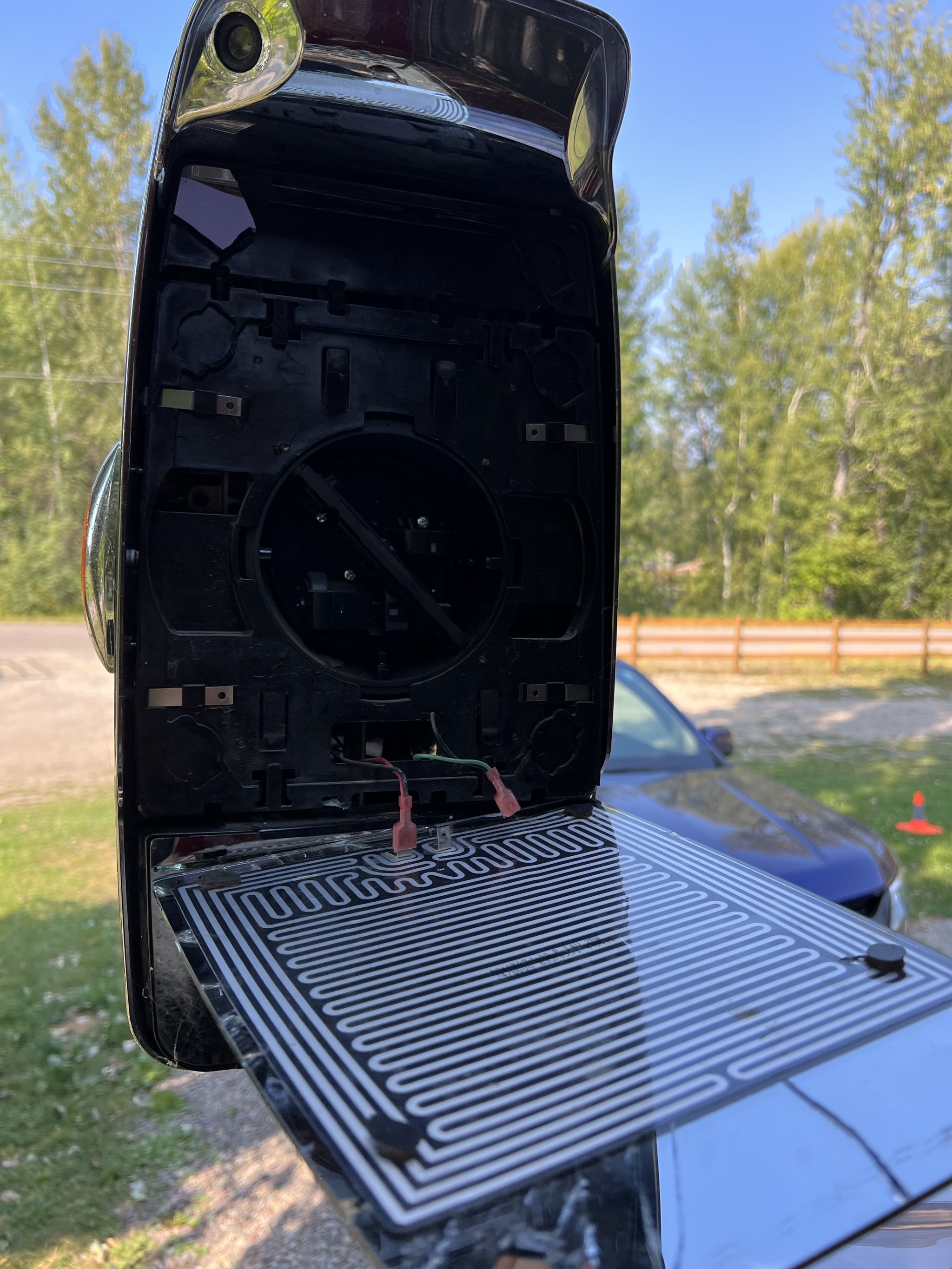 Removing mirror