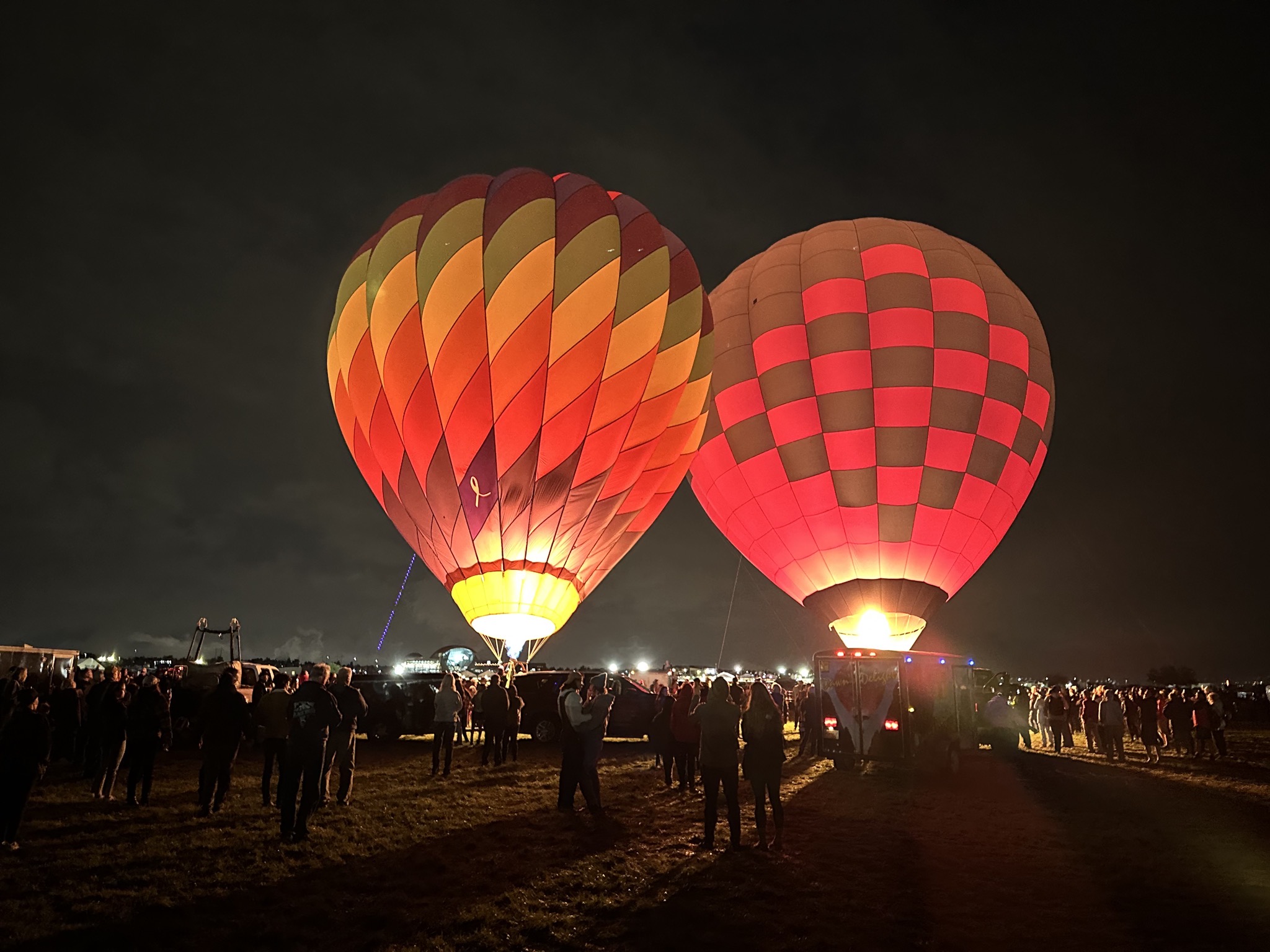 Hot air balloons