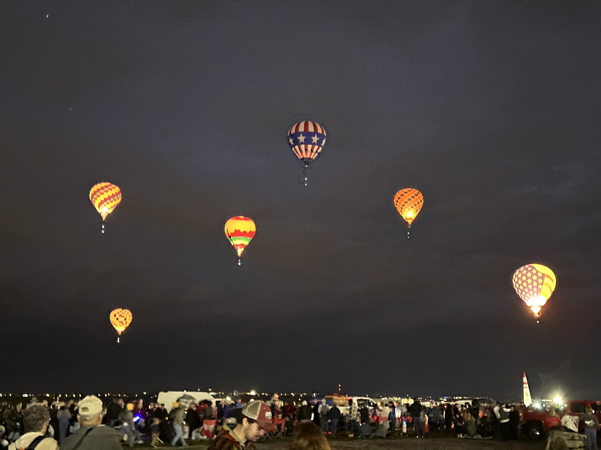 Hot air balloons
