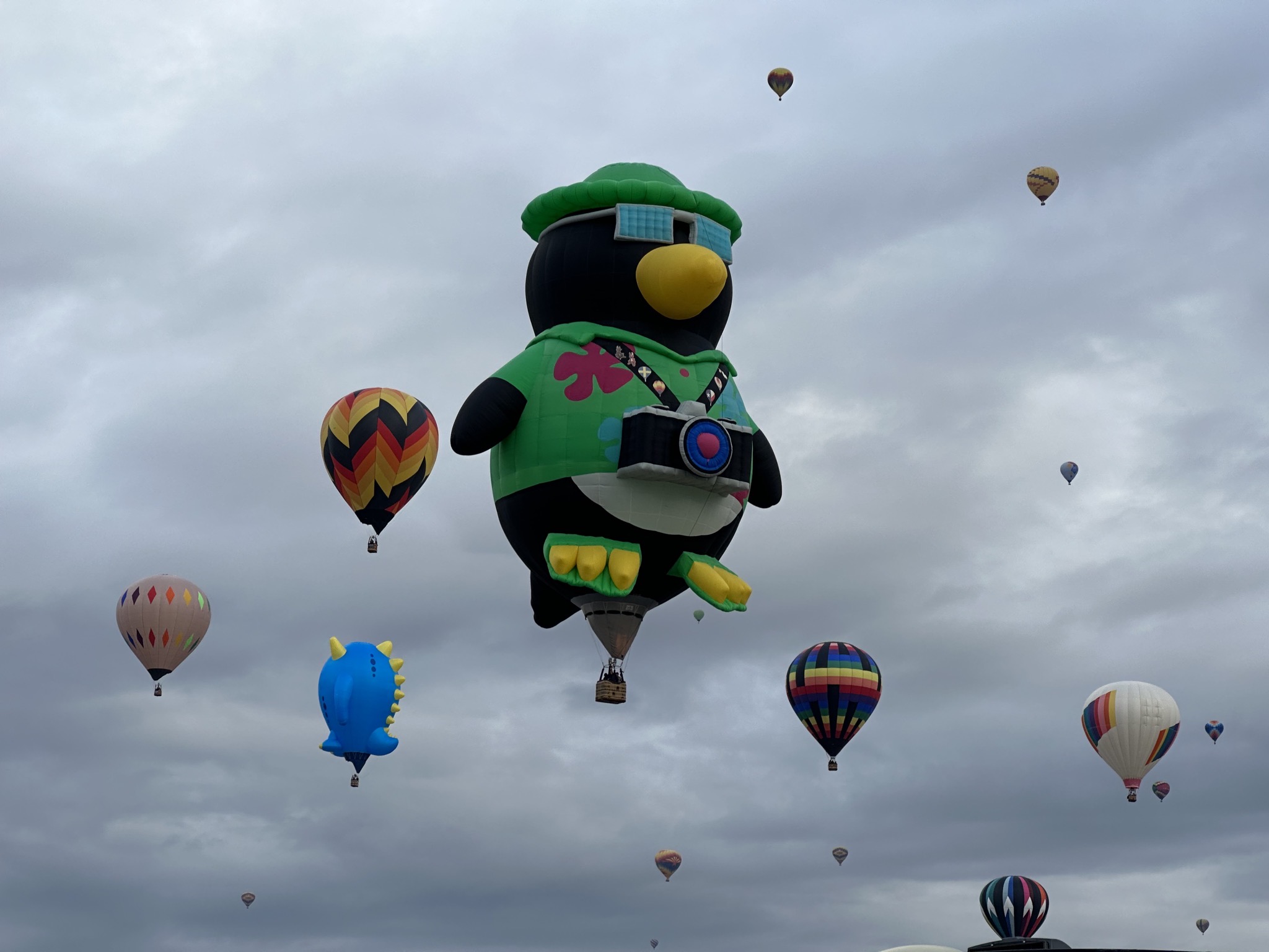 Hot air balloons