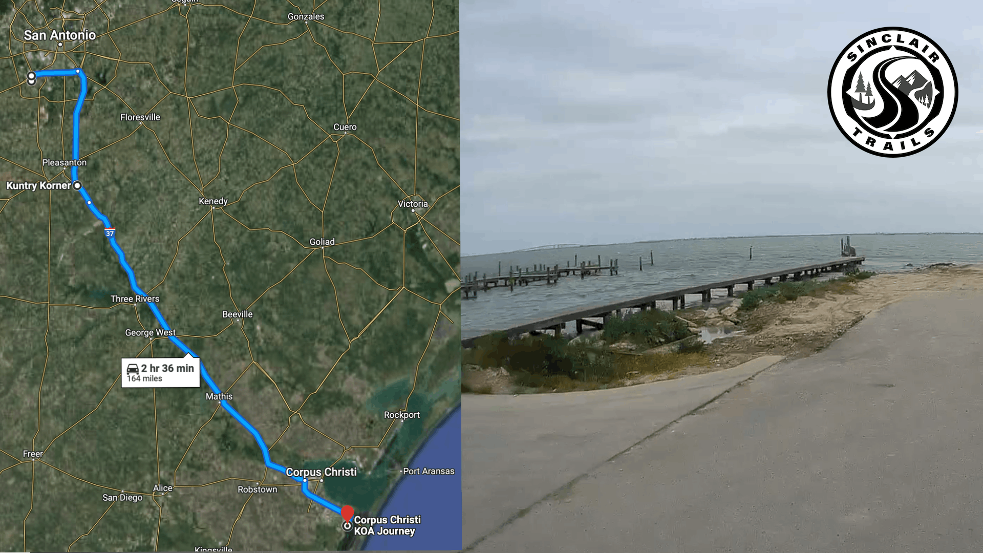 San Antonio Texas to Corpus Christi Texas