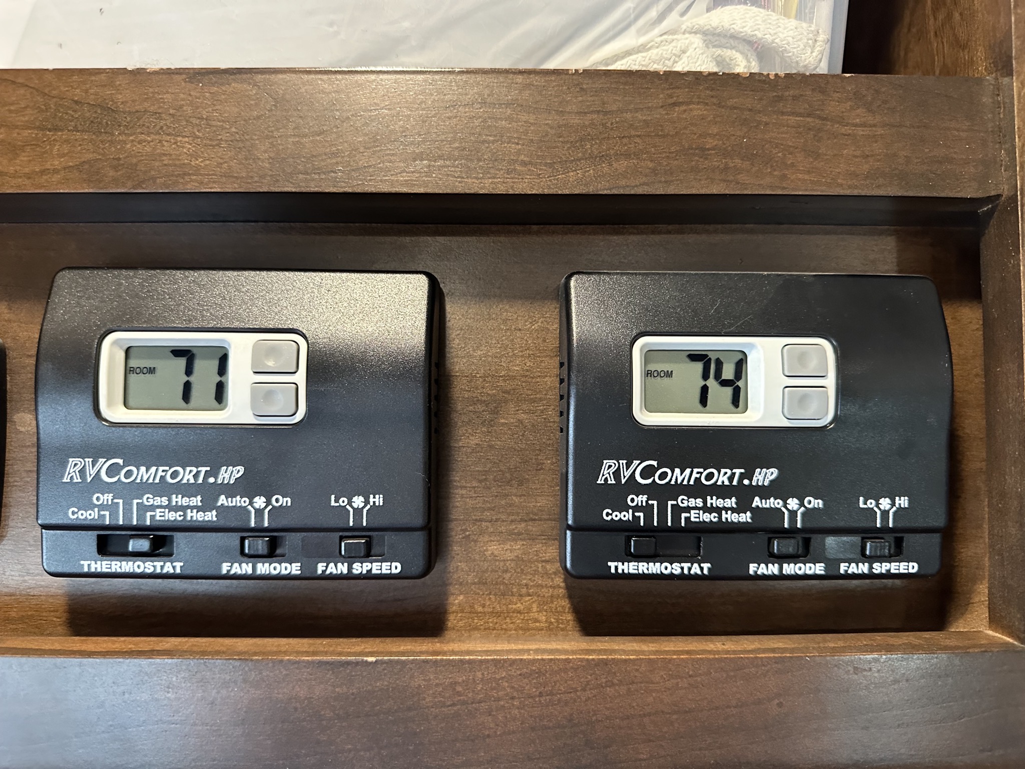 Old thermostats