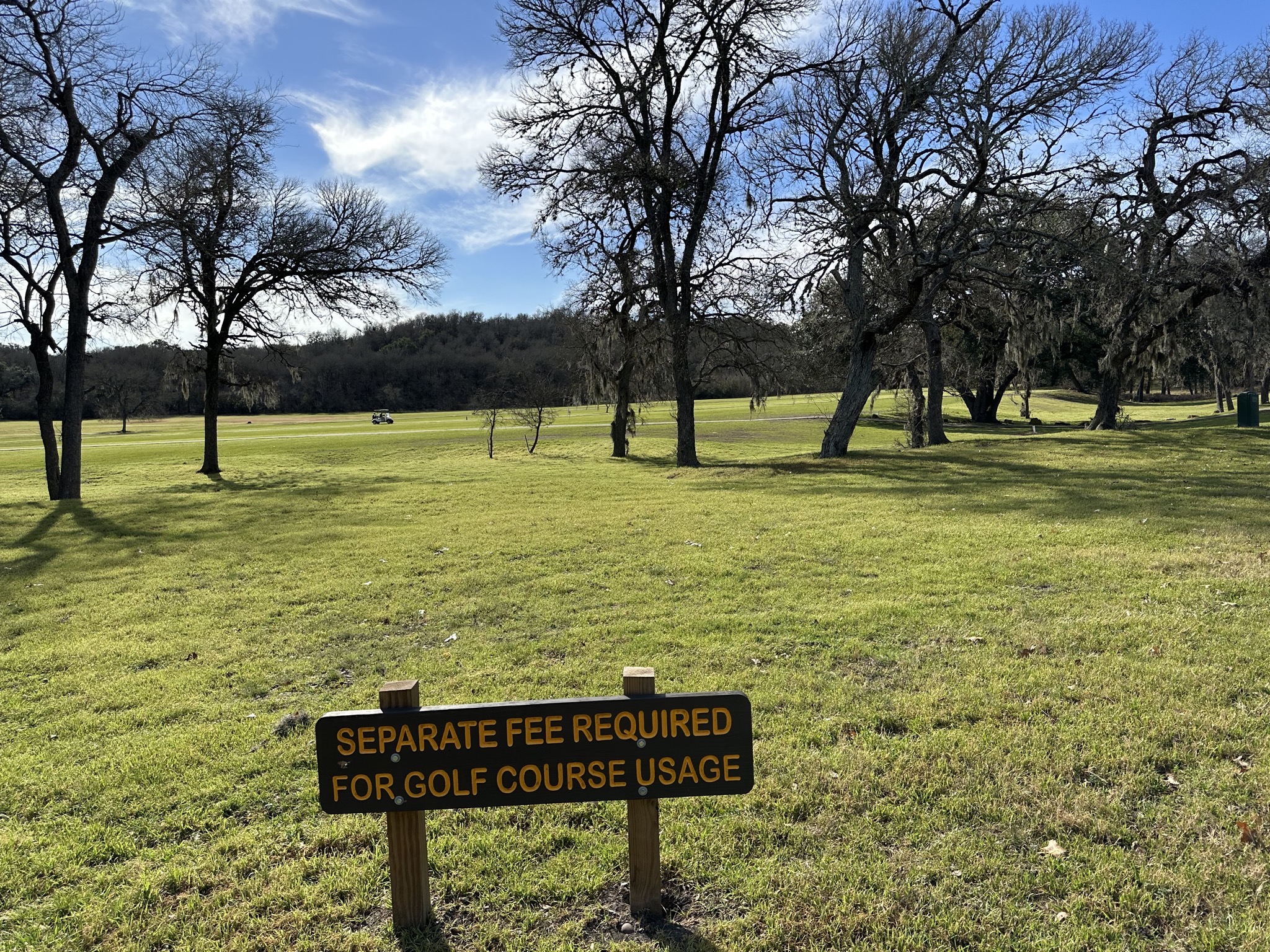 Golf course view