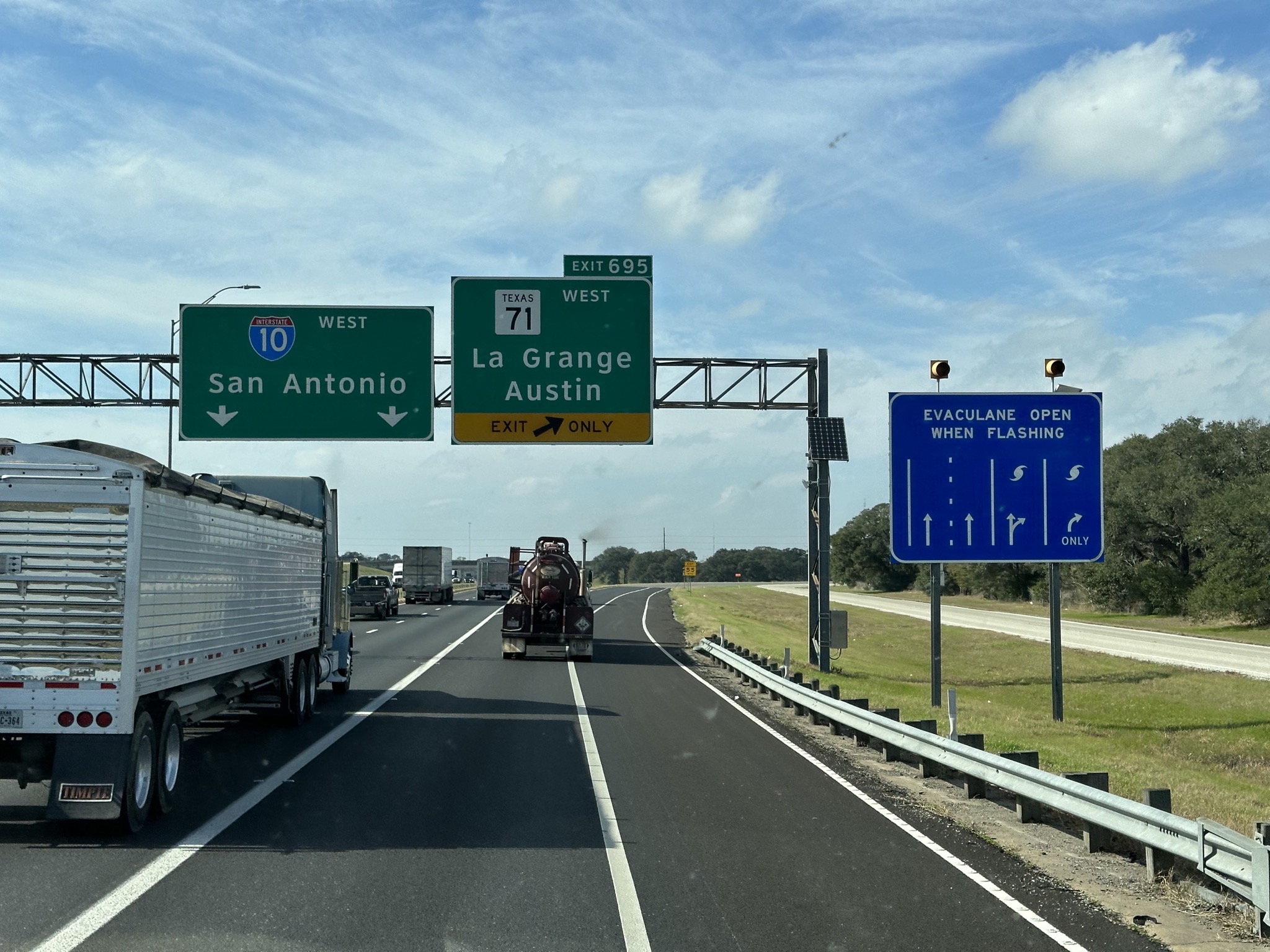 Evacuation route