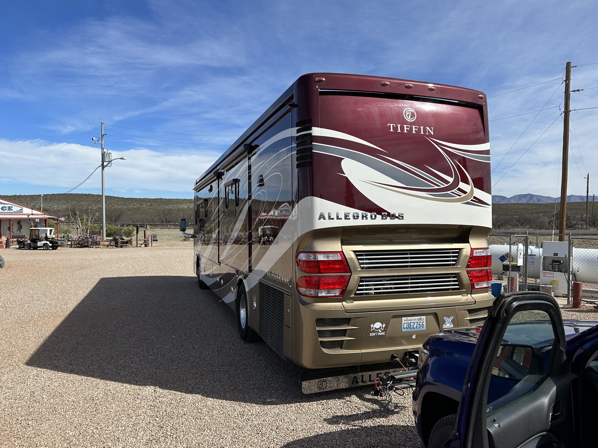 RV and truck