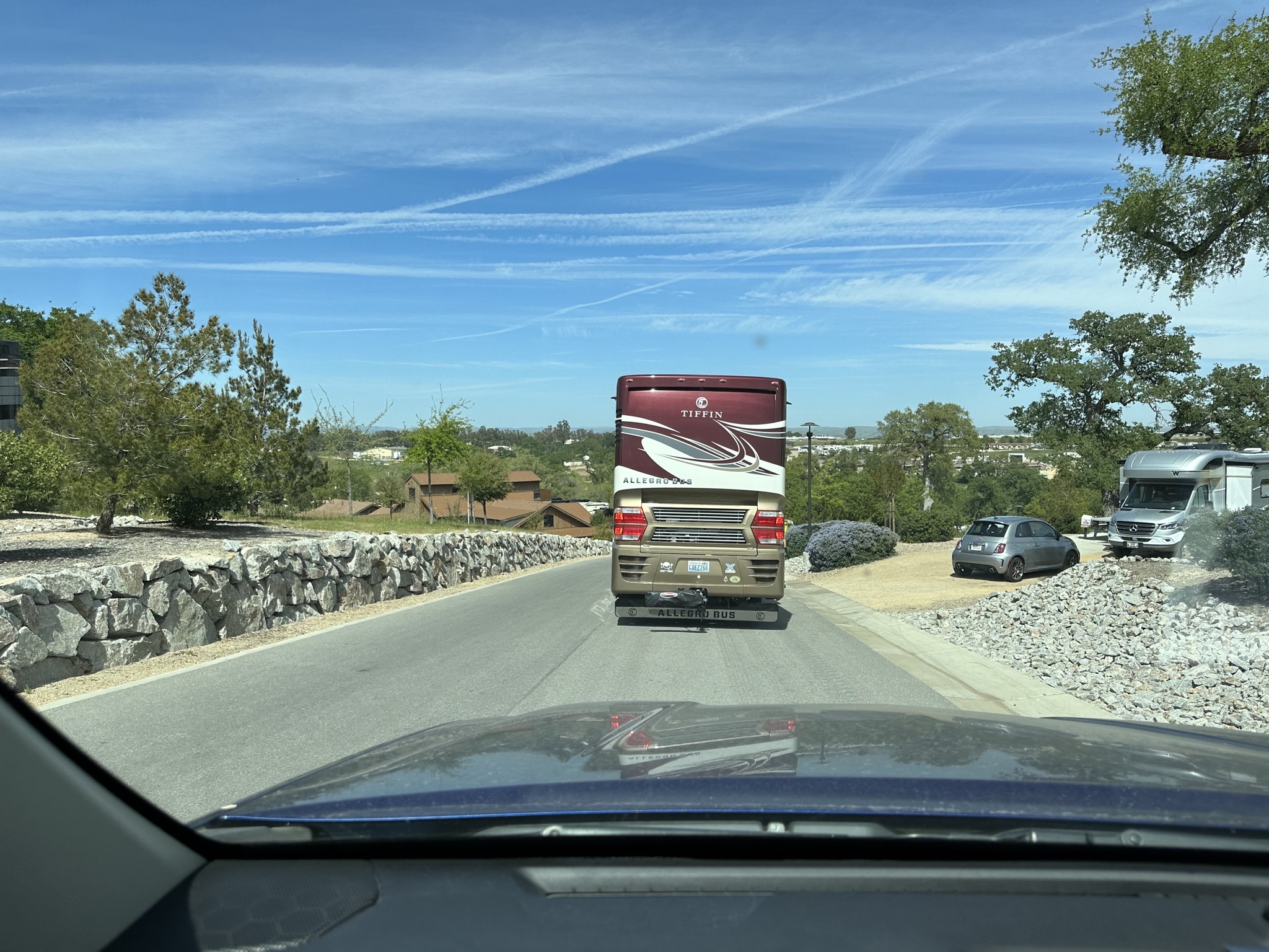 Following coach to our site