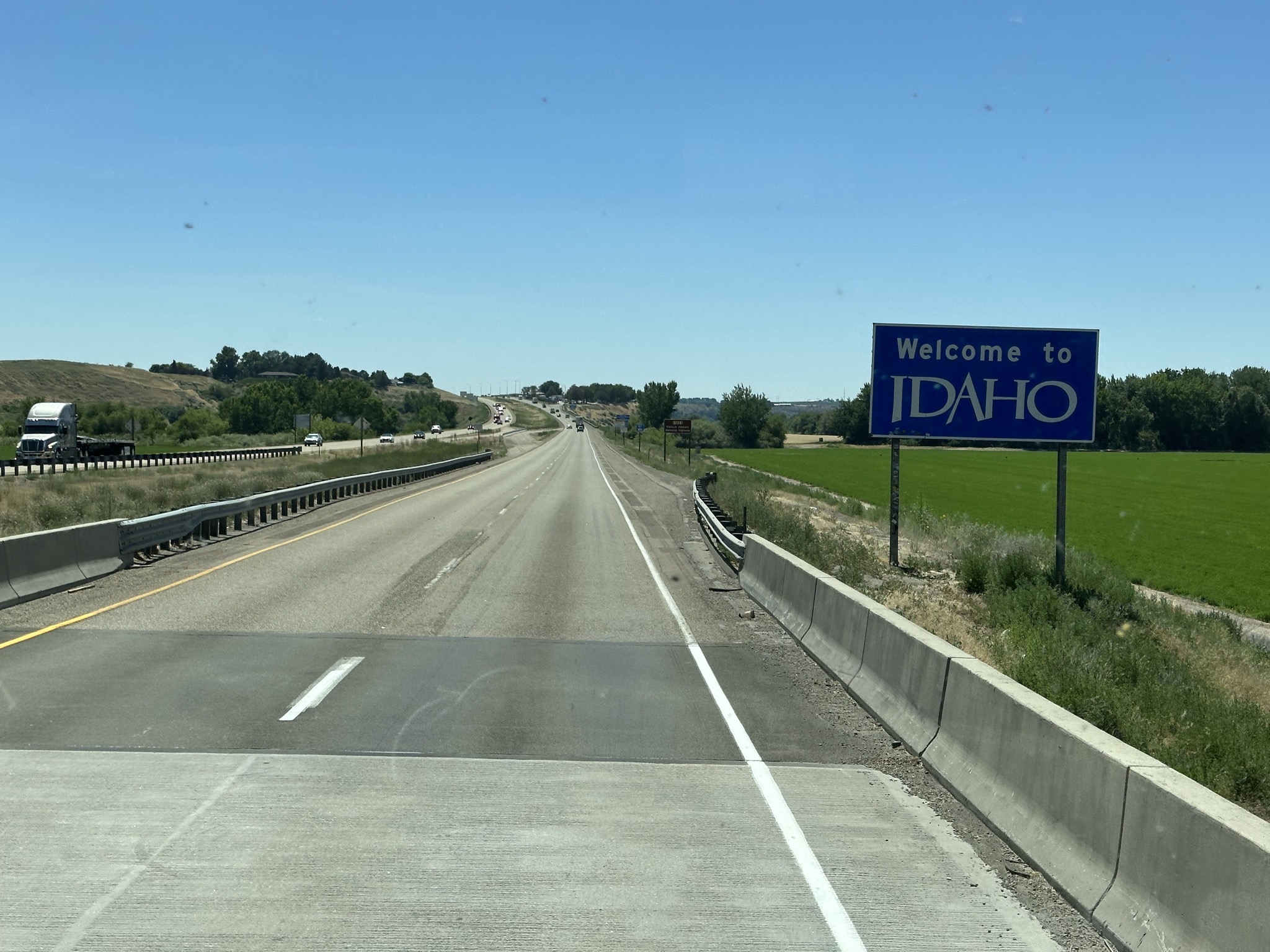 Welcome to Idaho sign