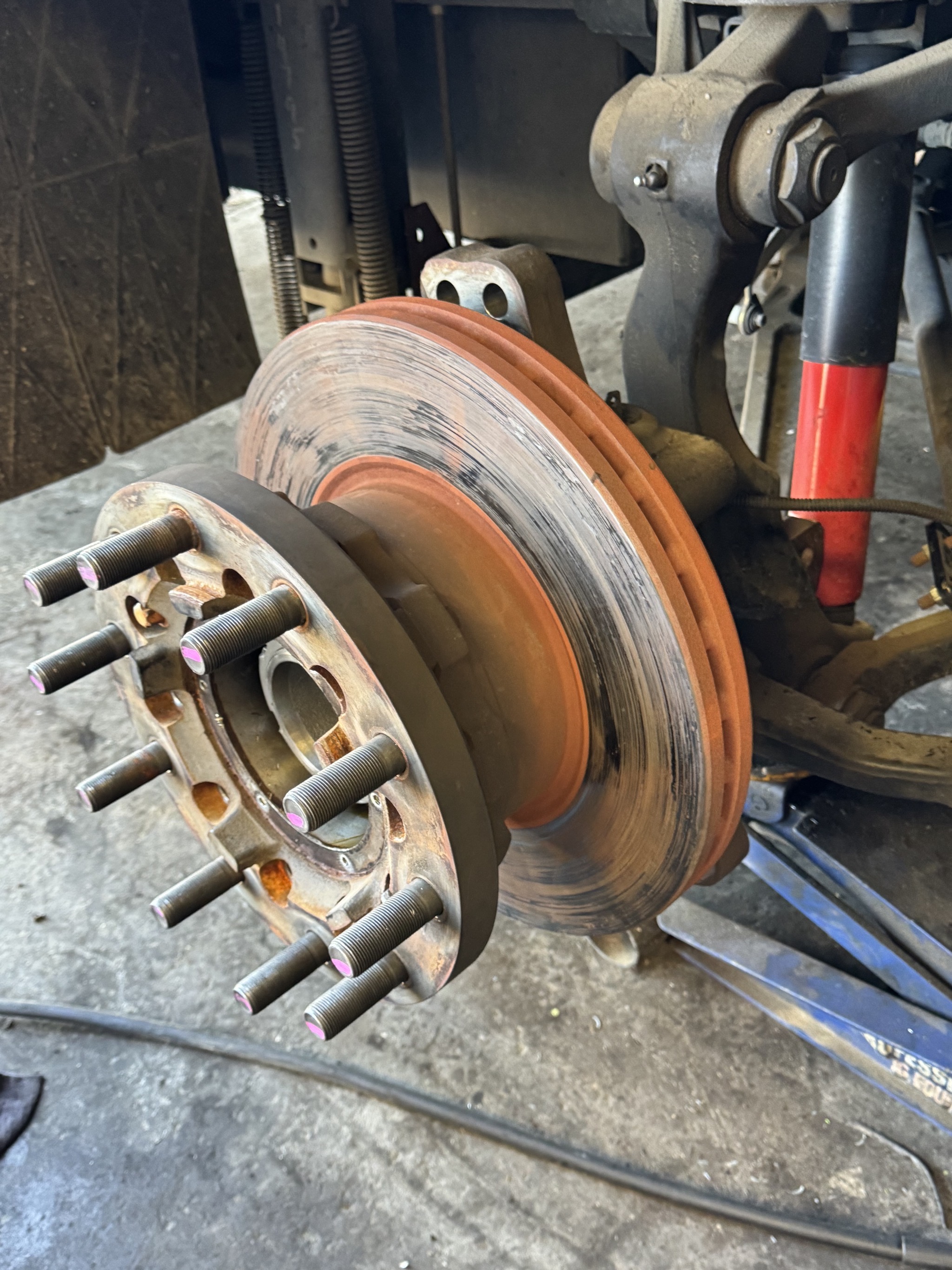 Wheel brake disk