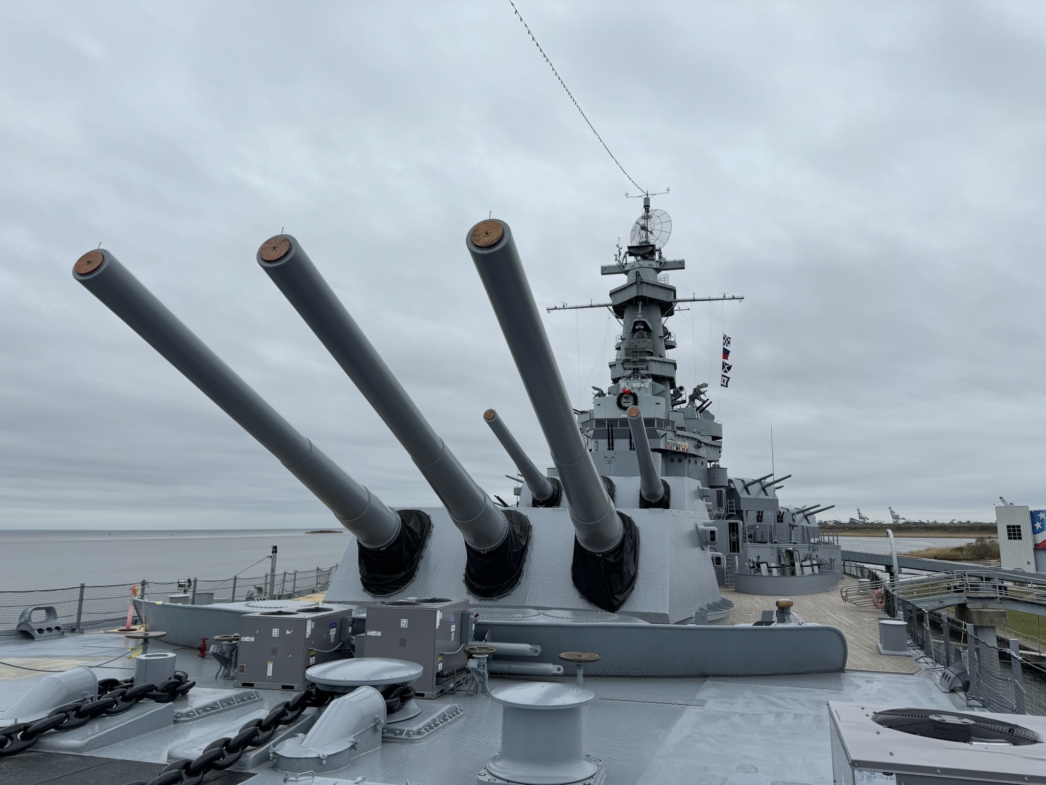 Battleship cannons
