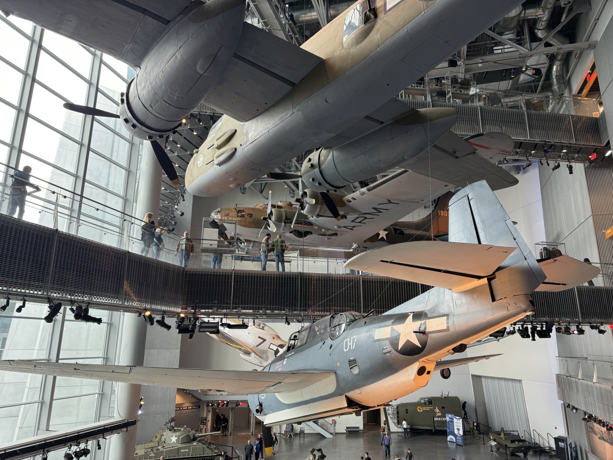 Planes in the museum