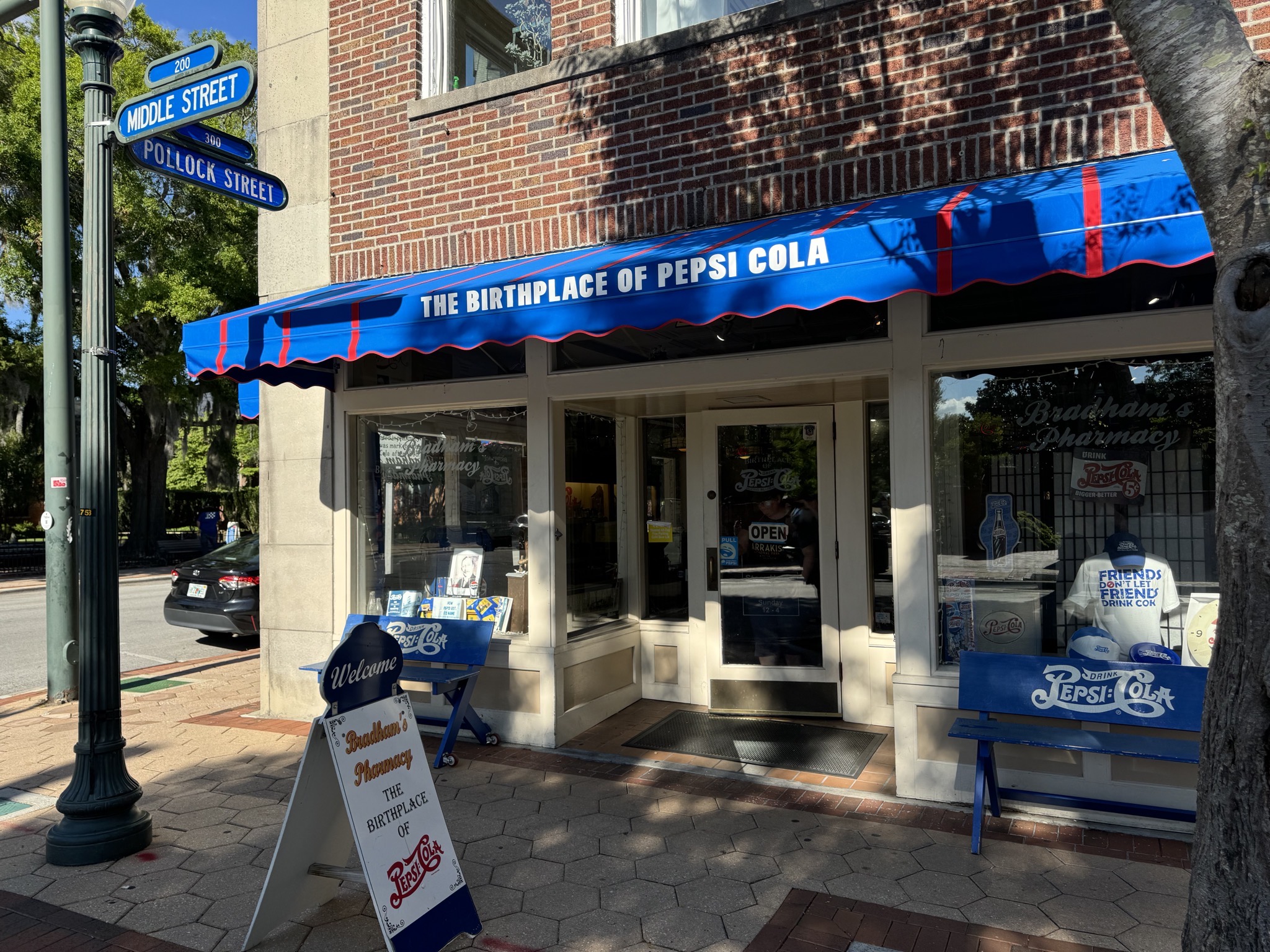 The birthplace of Pepsi Cola