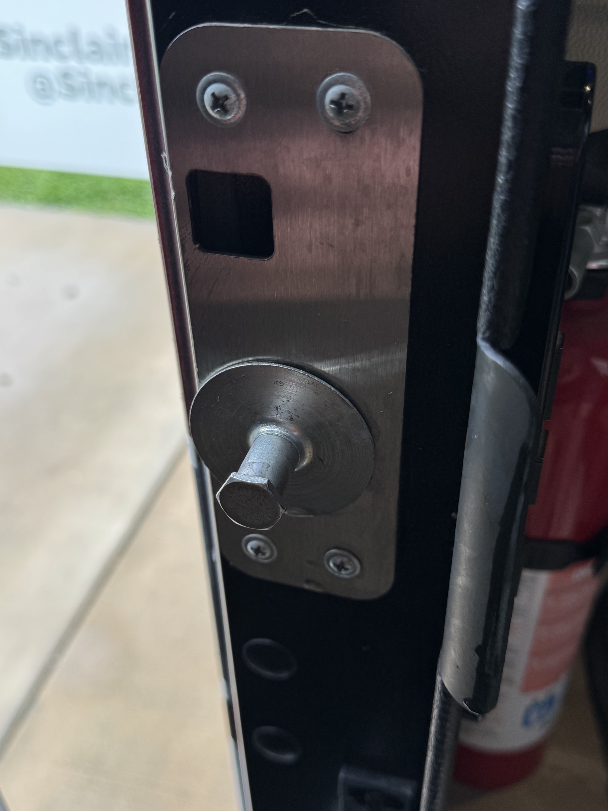 Door latch repair