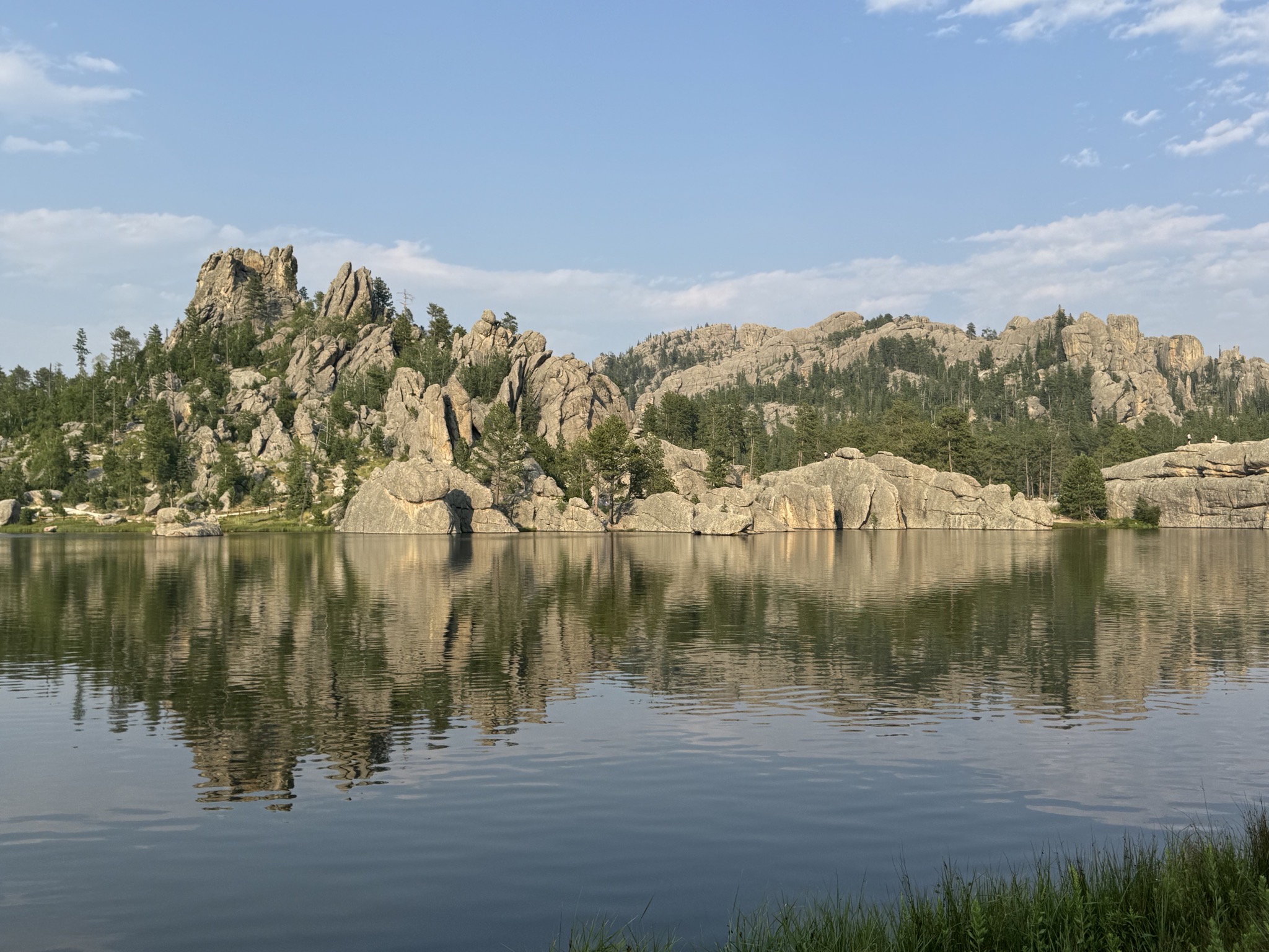Nice rocks and lake