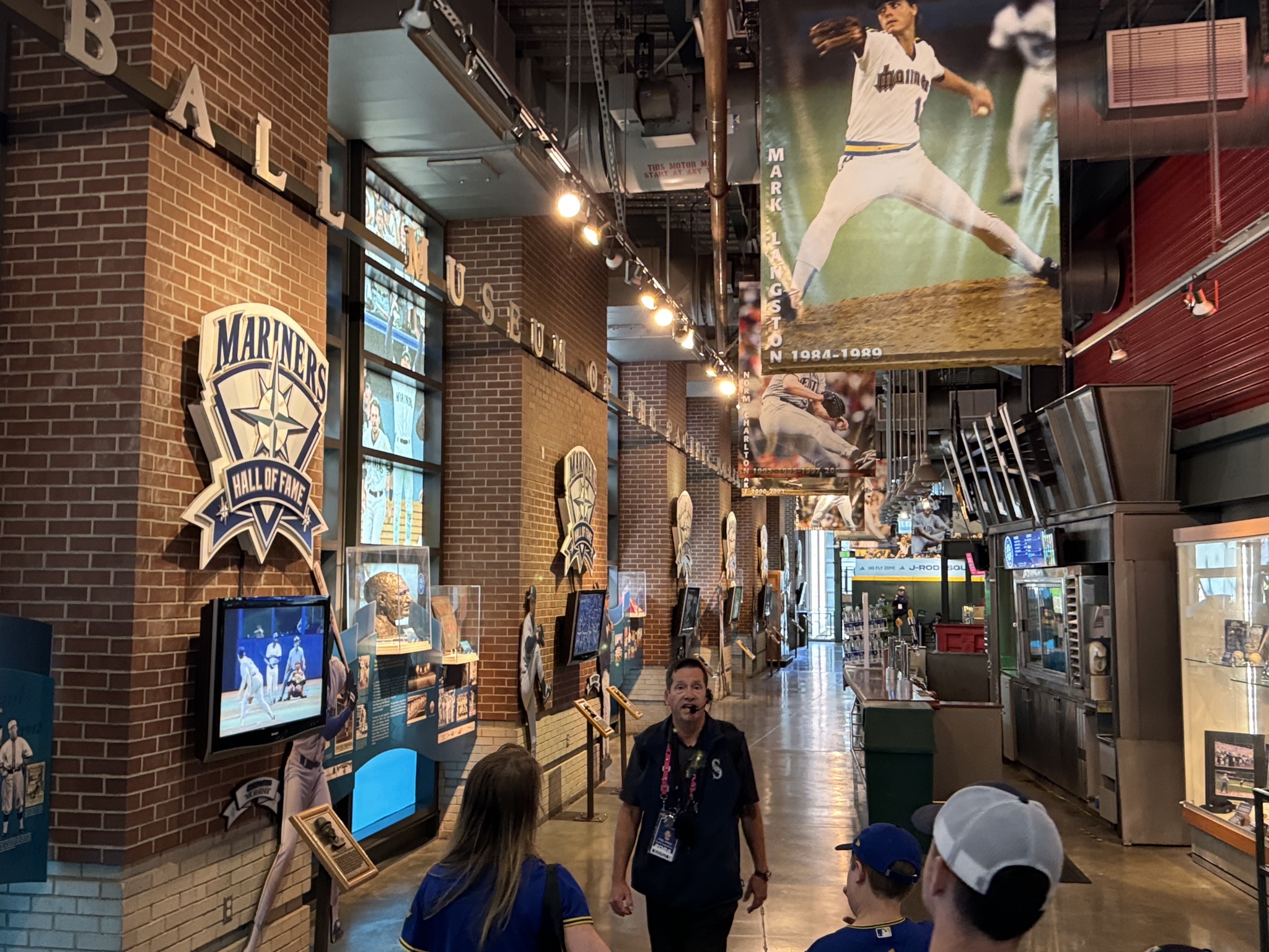 Guided tour of ballpark
