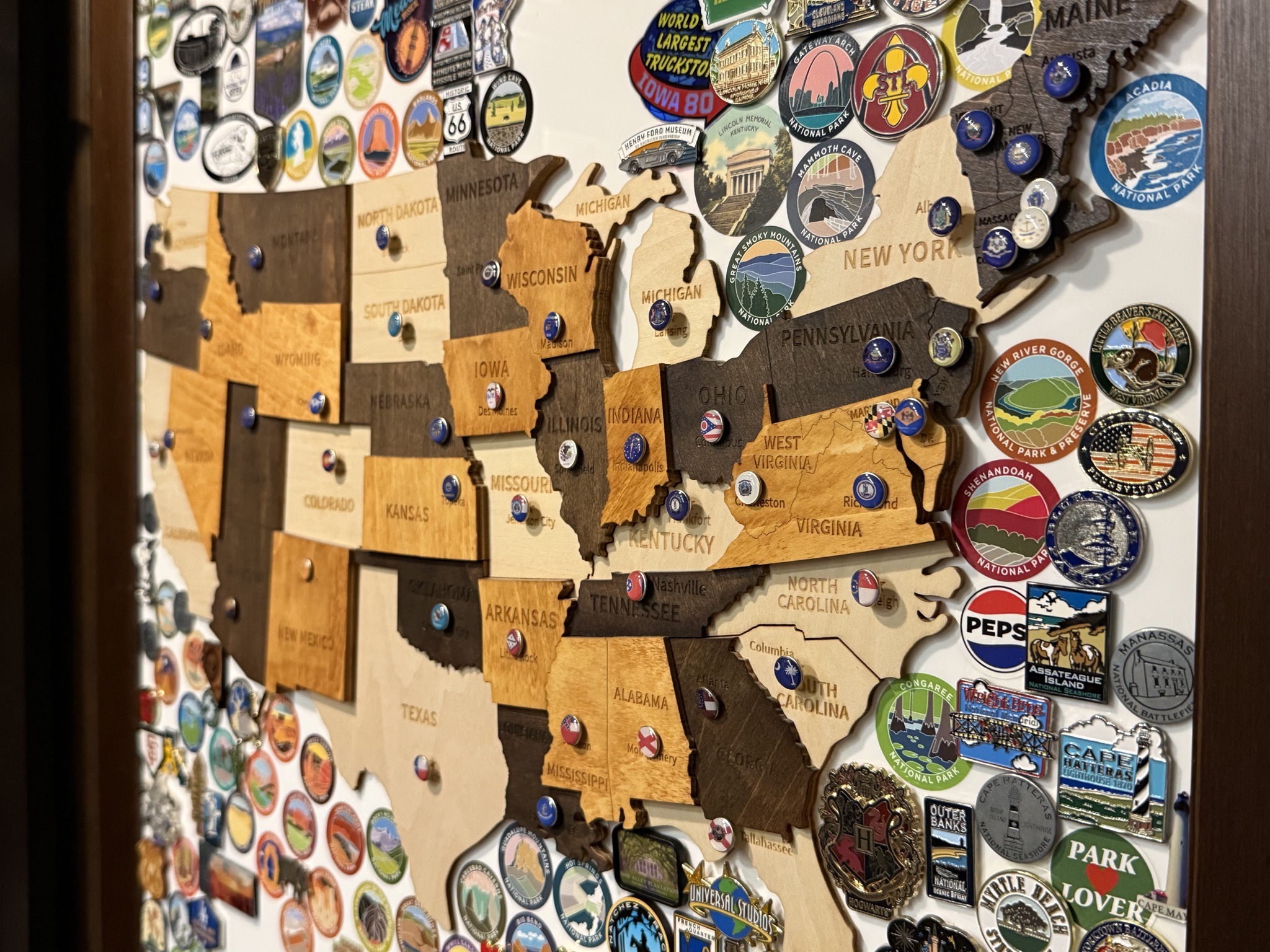 Visited 48 states